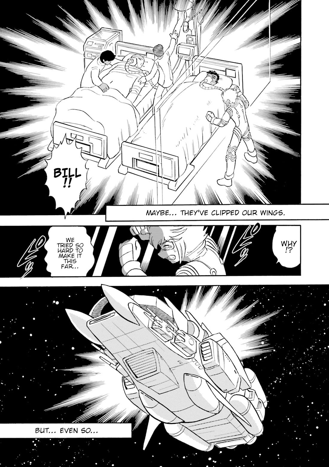 Kidou Senshi Crossbone Gundam Ghost Chapter 48 page 3 - Chapter 48: And From That Defeat...