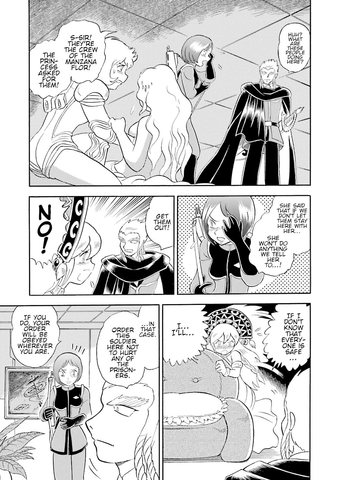 Kidou Senshi Crossbone Gundam Ghost Chapter 49 page 11 - Chapter 49: Within The Arrow Of Hate