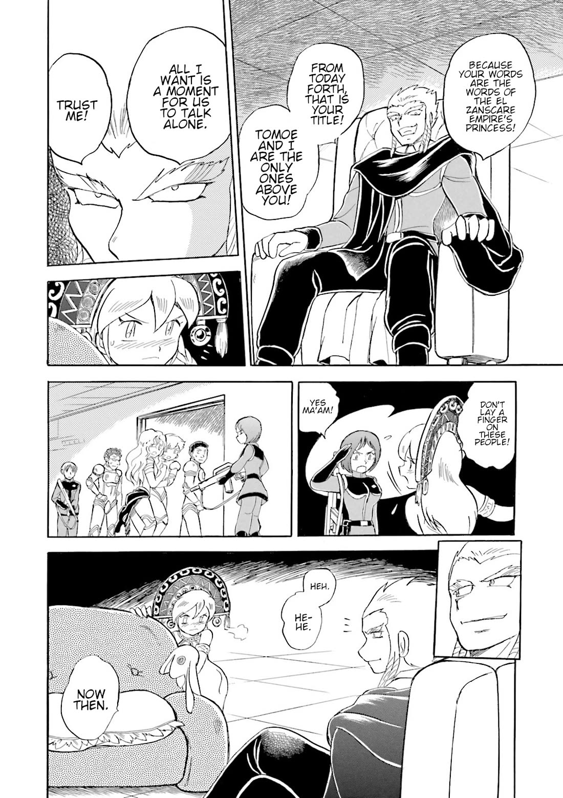 Kidou Senshi Crossbone Gundam Ghost Chapter 49 page 12 - Chapter 49: Within The Arrow Of Hate