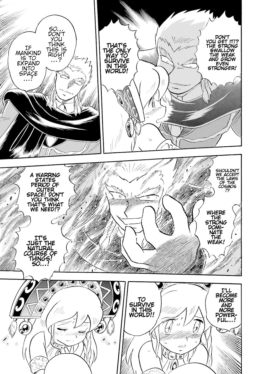 Kidou Senshi Crossbone Gundam Ghost Chapter 49 page 17 - Chapter 49: Within The Arrow Of Hate