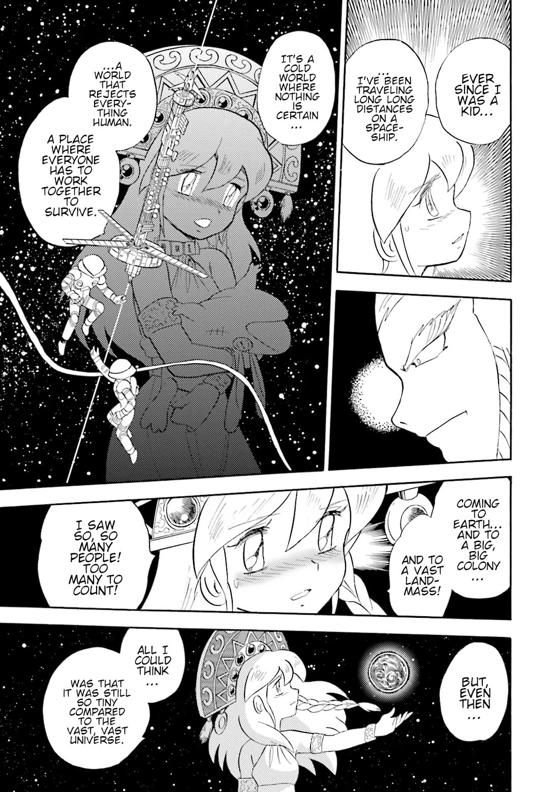 Kidou Senshi Crossbone Gundam Ghost Chapter 49 page 19 - Chapter 49: Within The Arrow Of Hate