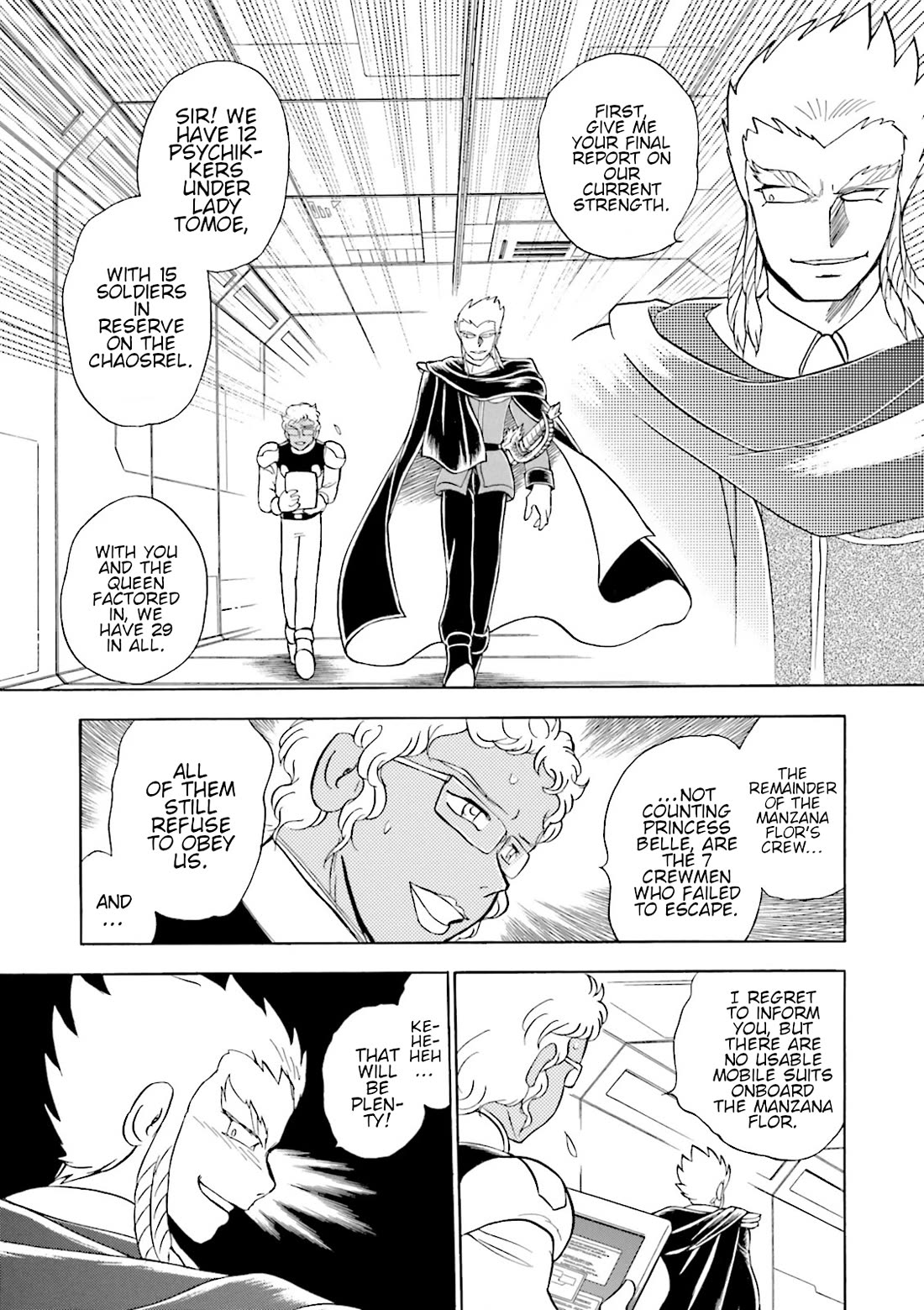 Kidou Senshi Crossbone Gundam Ghost Chapter 49 page 3 - Chapter 49: Within The Arrow Of Hate