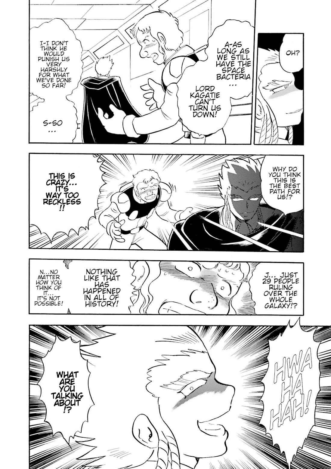Kidou Senshi Crossbone Gundam Ghost Chapter 49 page 6 - Chapter 49: Within The Arrow Of Hate