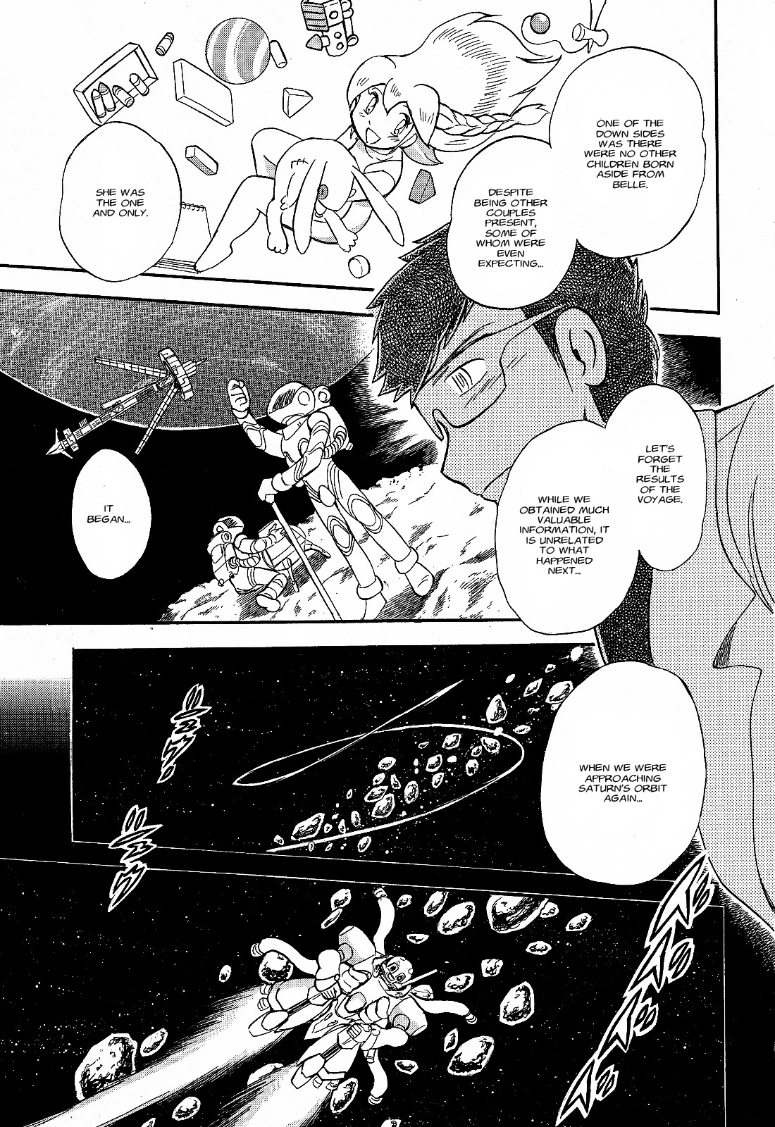 Kidou Senshi Crossbone Gundam Ghost Chapter 5 page 16 - Chapter 5: A Remembered Experience or Did Something Happen in Outer Space?