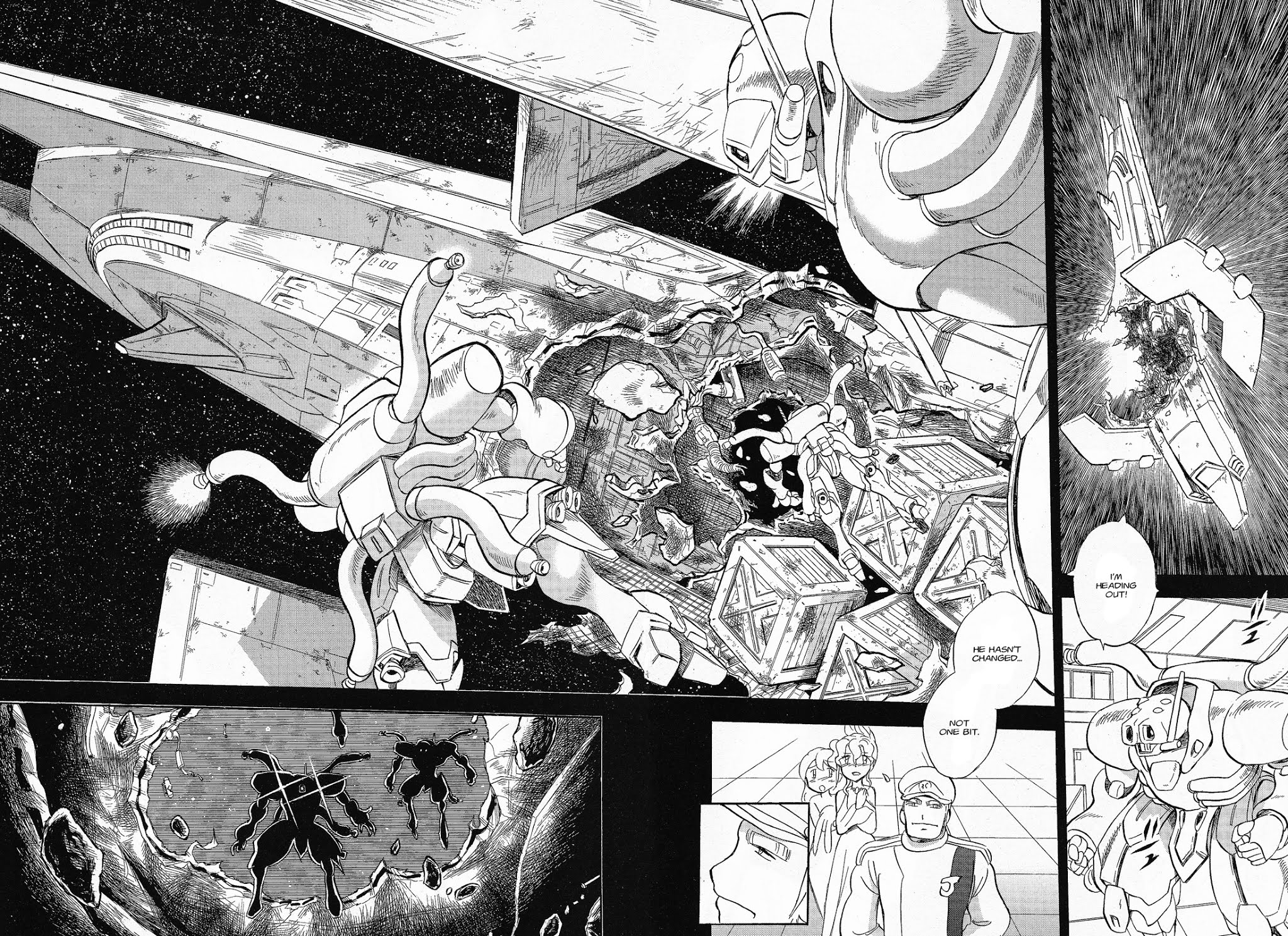 Kidou Senshi Crossbone Gundam Ghost Chapter 5 page 23 - Chapter 5: A Remembered Experience or Did Something Happen in Outer Space?