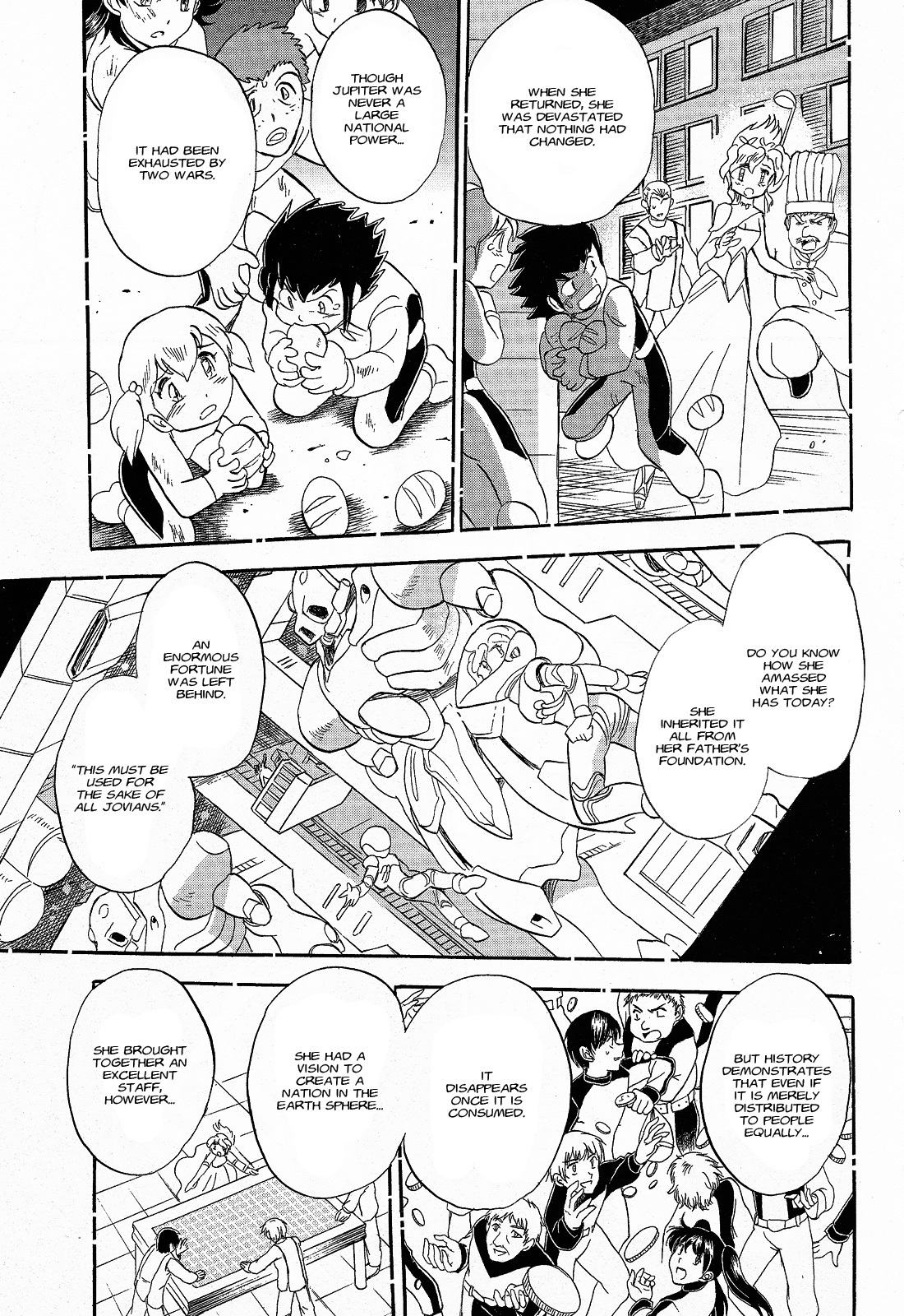 Kidou Senshi Crossbone Gundam Ghost Chapter 5 page 5 - Chapter 5: A Remembered Experience or Did Something Happen in Outer Space?