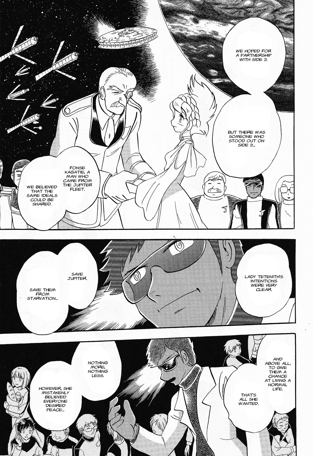Kidou Senshi Crossbone Gundam Ghost Chapter 5 page 9 - Chapter 5: A Remembered Experience or Did Something Happen in Outer Space?