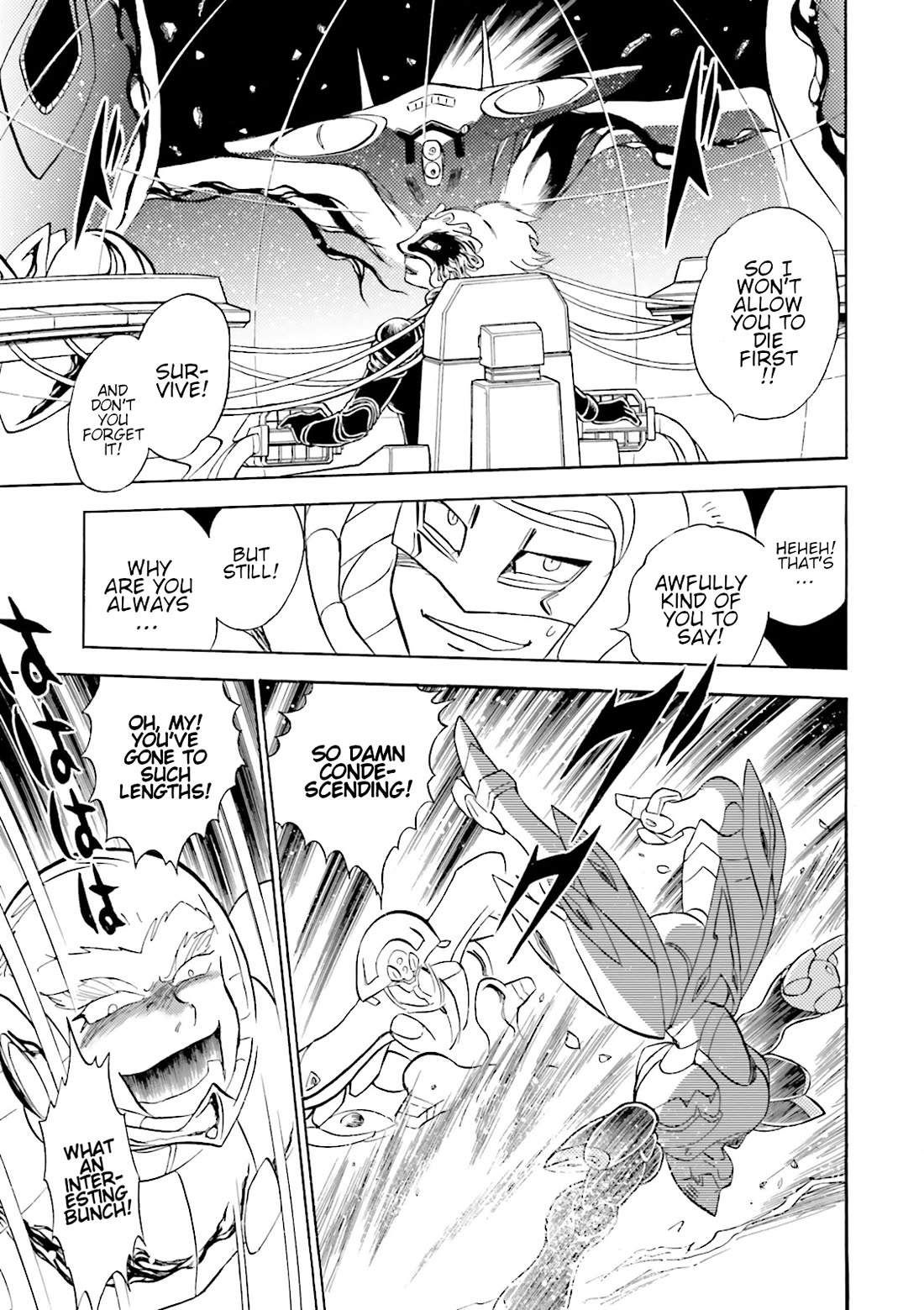 Kidou Senshi Crossbone Gundam Ghost Chapter 50 page 15 - Chapter 50: Suicide