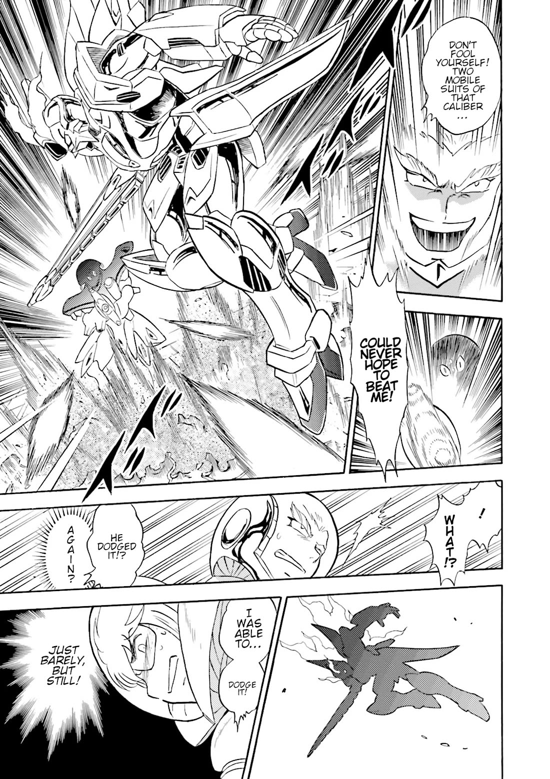 Kidou Senshi Crossbone Gundam Ghost Chapter 50 page 23 - Chapter 50: Suicide