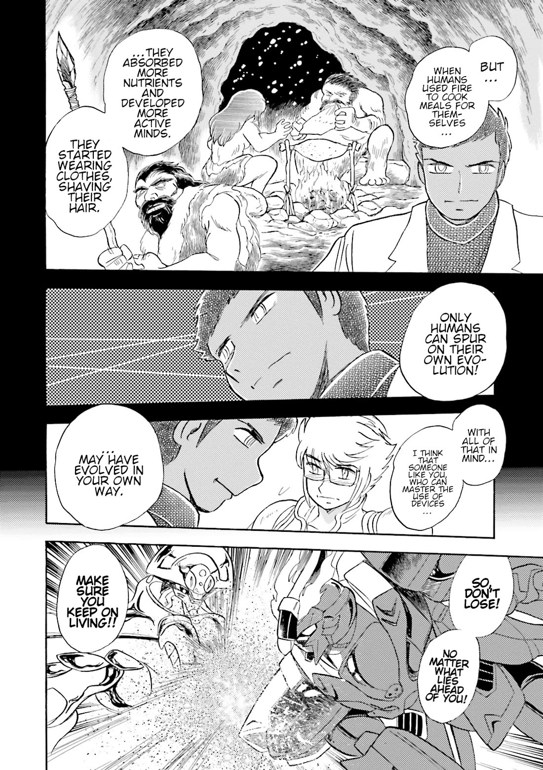 Kidou Senshi Crossbone Gundam Ghost Chapter 50 page 32 - Chapter 50: Suicide