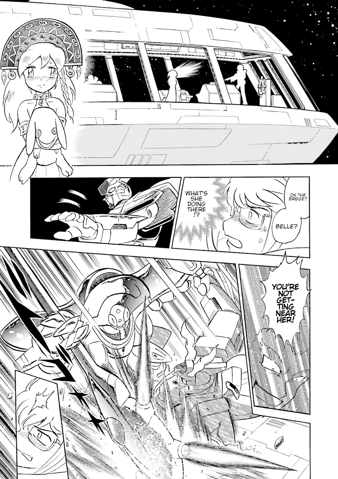 Kidou Senshi Crossbone Gundam Ghost Chapter 50 page 35 - Chapter 50: Suicide