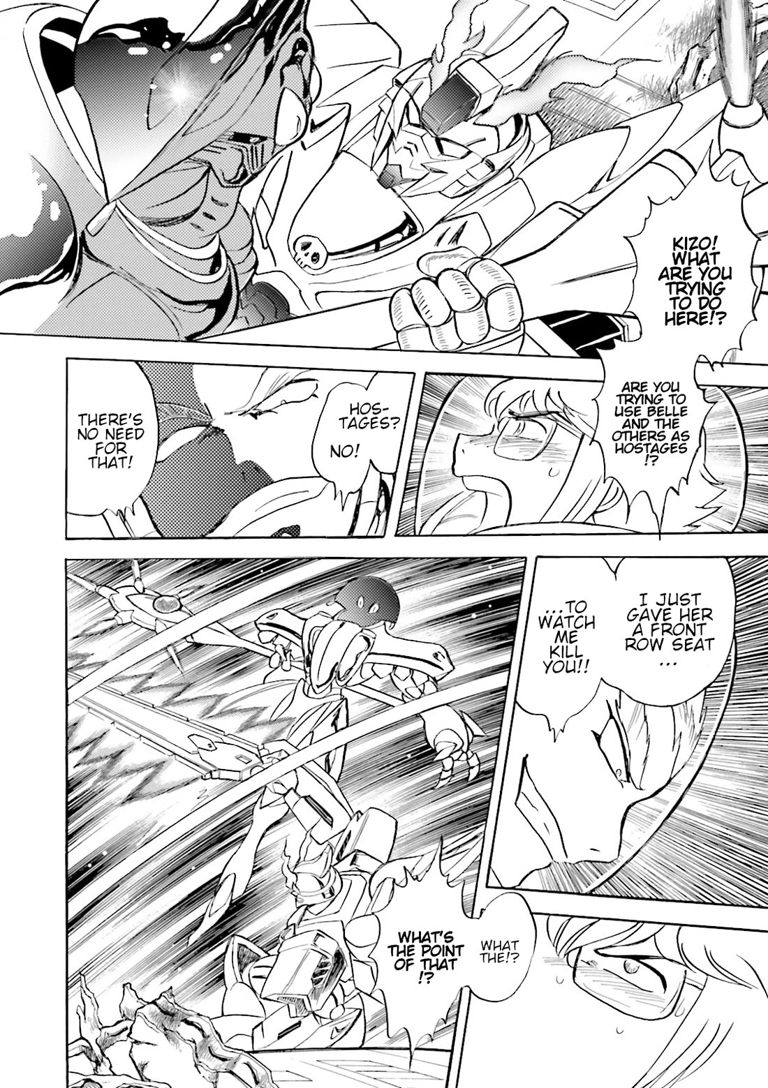 Kidou Senshi Crossbone Gundam Ghost Chapter 50 page 36 - Chapter 50: Suicide