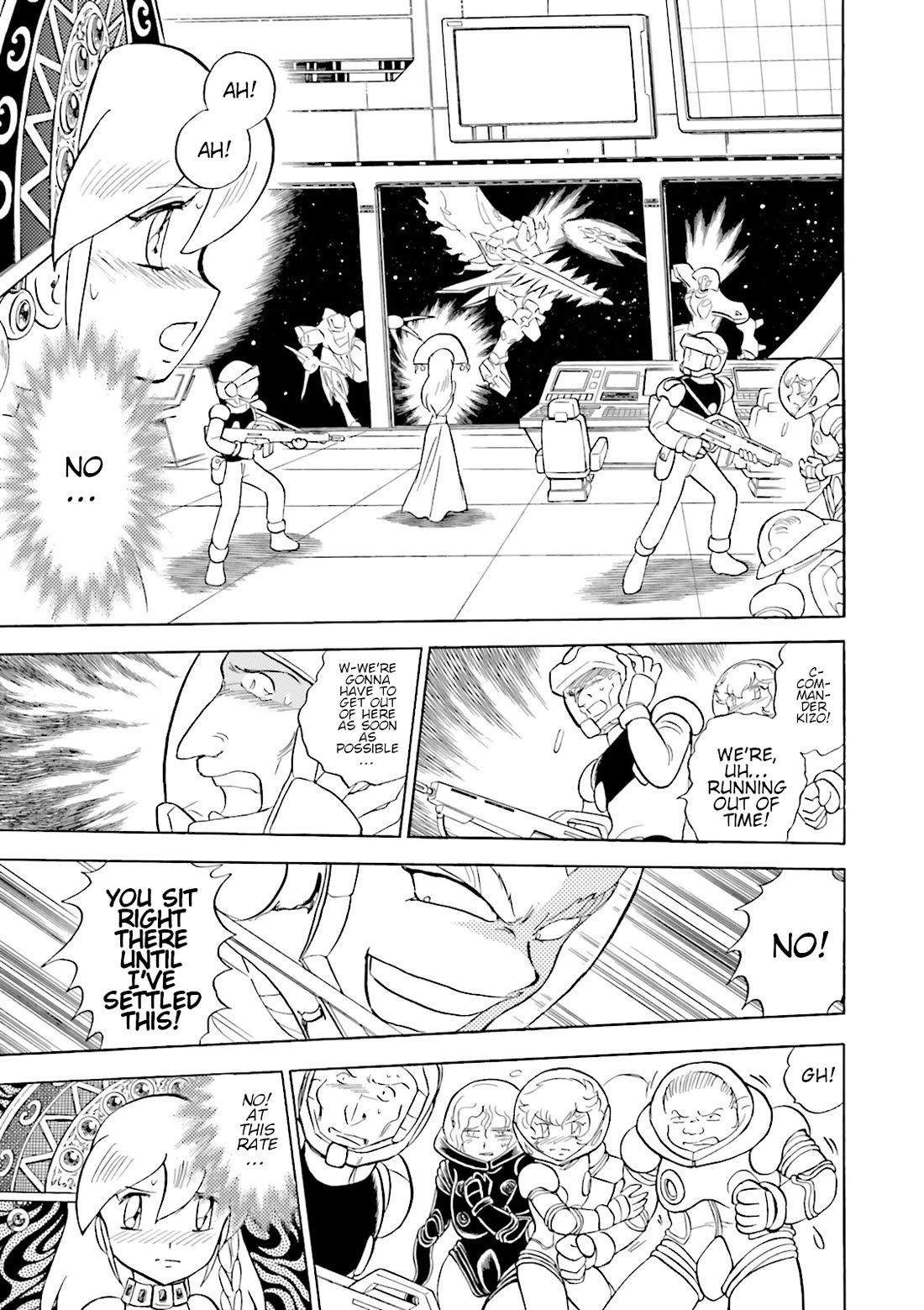 Kidou Senshi Crossbone Gundam Ghost Chapter 50 page 37 - Chapter 50: Suicide