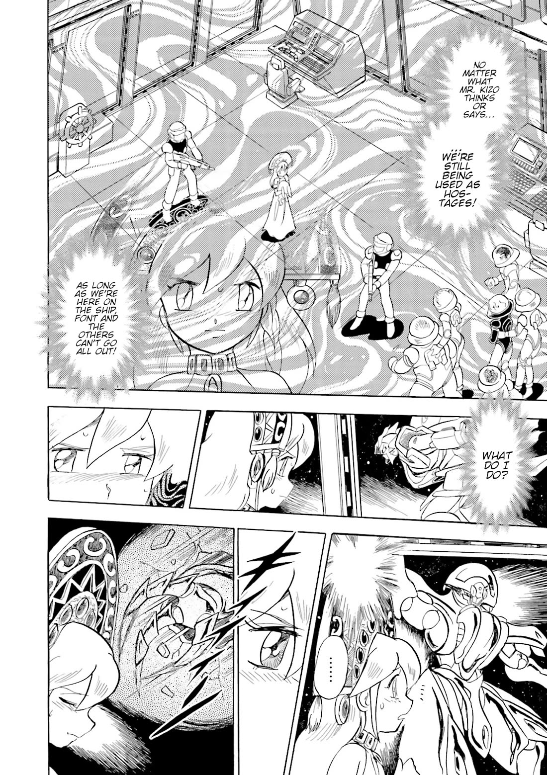 Kidou Senshi Crossbone Gundam Ghost Chapter 50 page 38 - Chapter 50: Suicide
