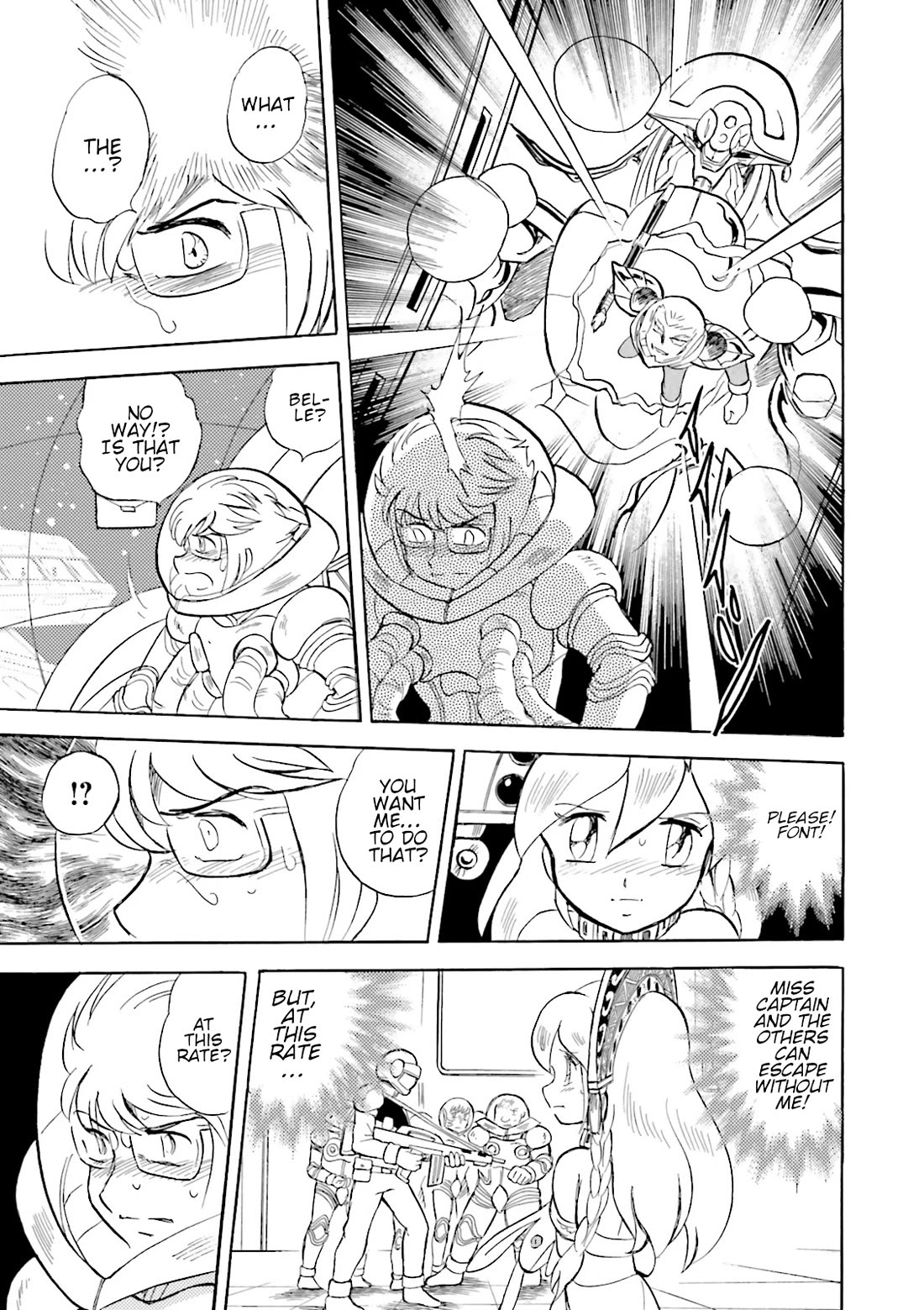 Kidou Senshi Crossbone Gundam Ghost Chapter 50 page 39 - Chapter 50: Suicide