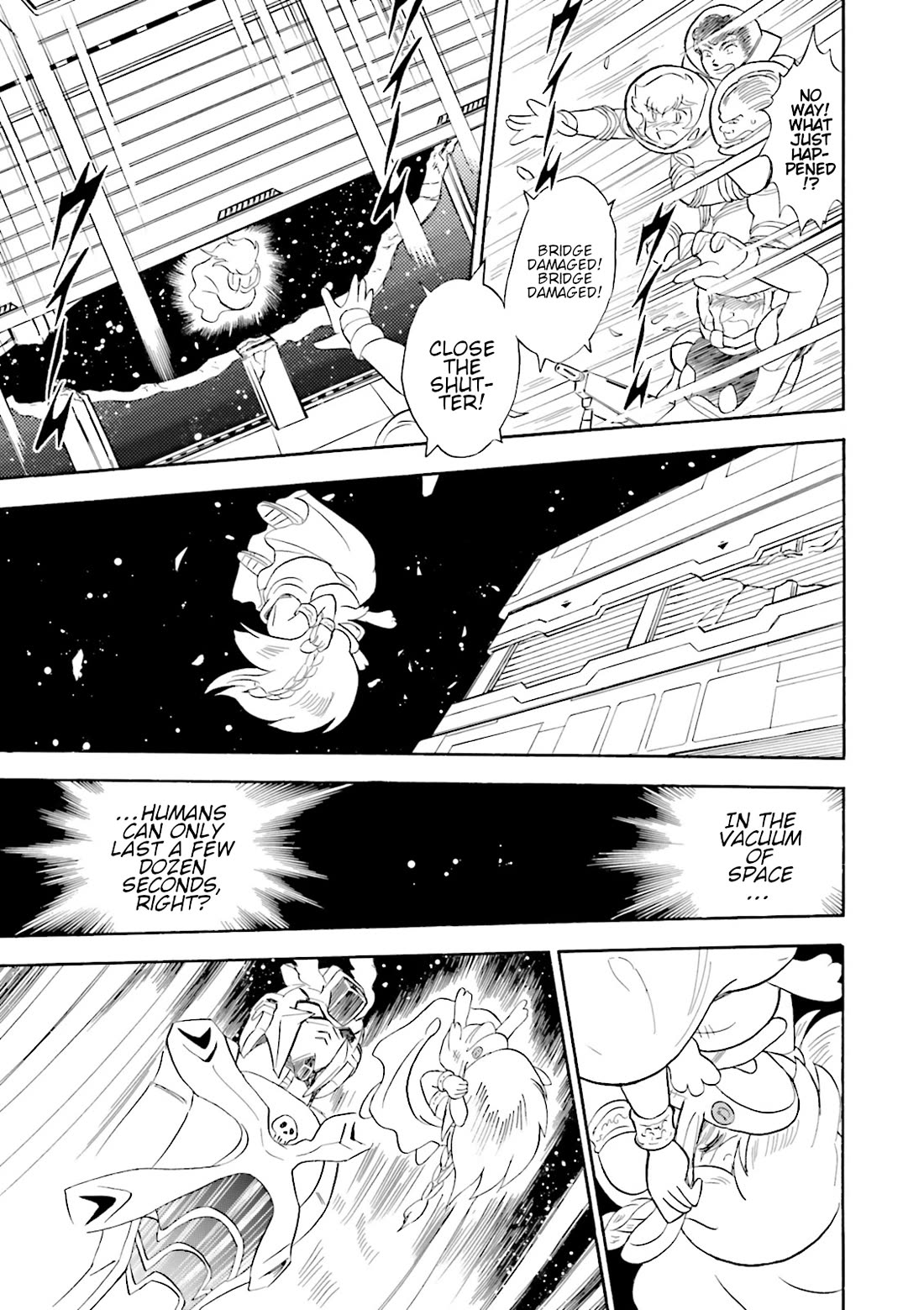 Kidou Senshi Crossbone Gundam Ghost Chapter 50 page 46 - Chapter 50: Suicide