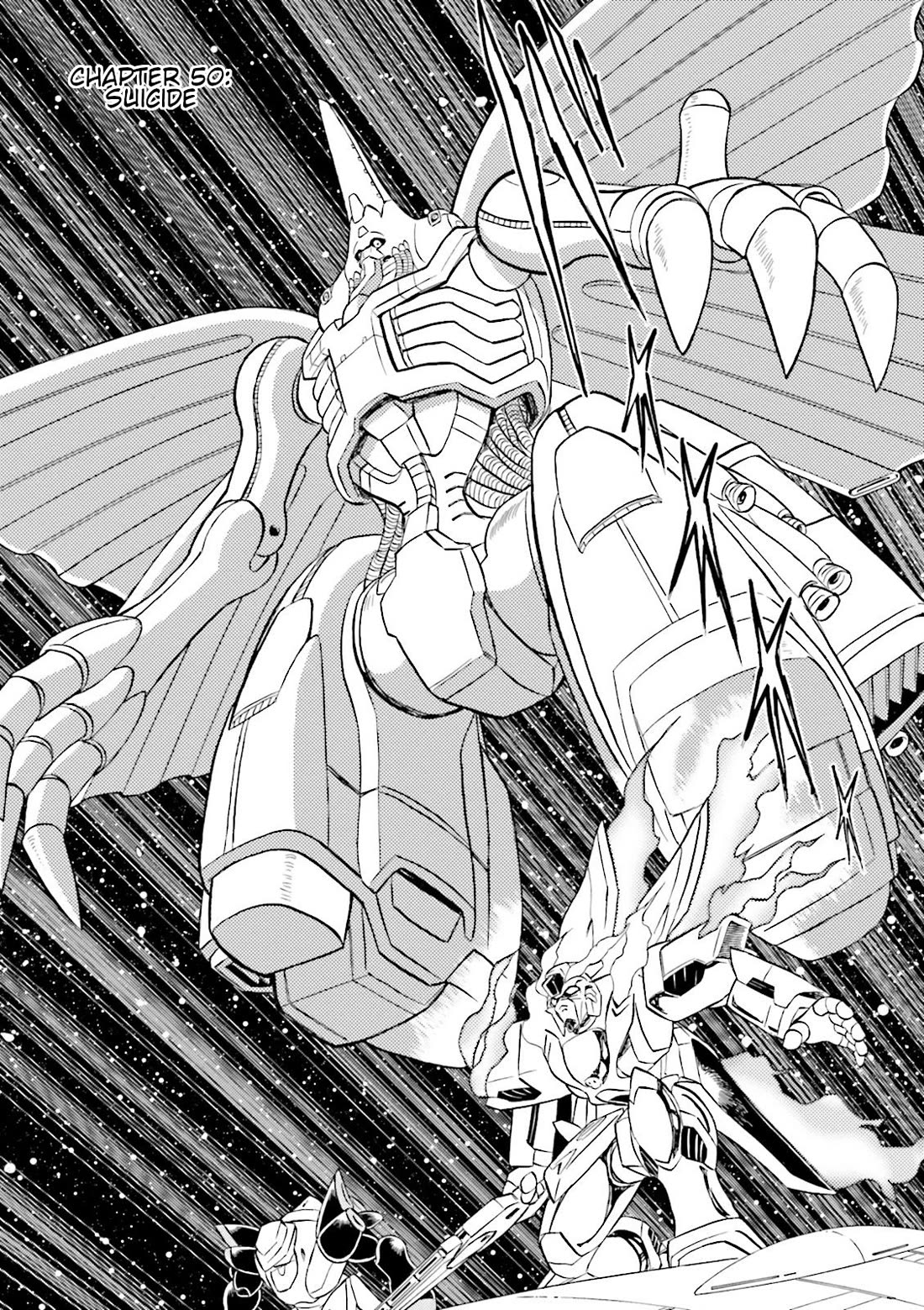 Kidou Senshi Crossbone Gundam Ghost Chapter 50 page 6 - Chapter 50: Suicide