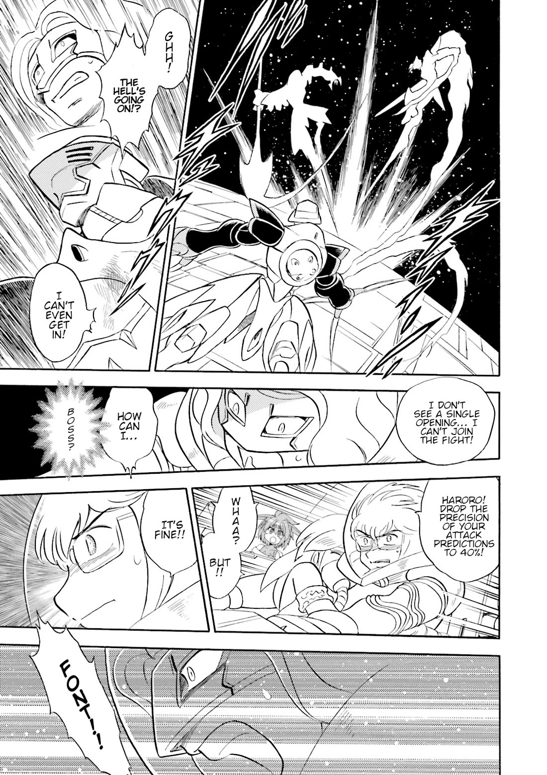 Kidou Senshi Crossbone Gundam Ghost Chapter 51 page 16 - Chapter 51: Where Gold and Silver Intersect