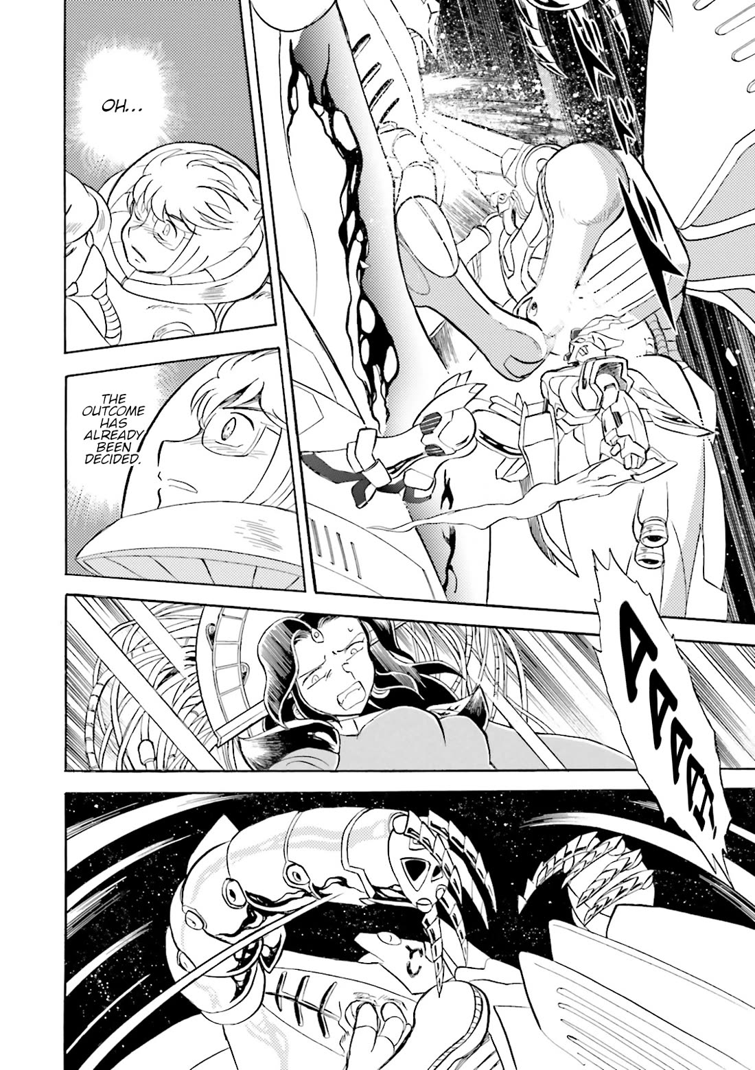 Kidou Senshi Crossbone Gundam Ghost Chapter 51 page 19 - Chapter 51: Where Gold and Silver Intersect