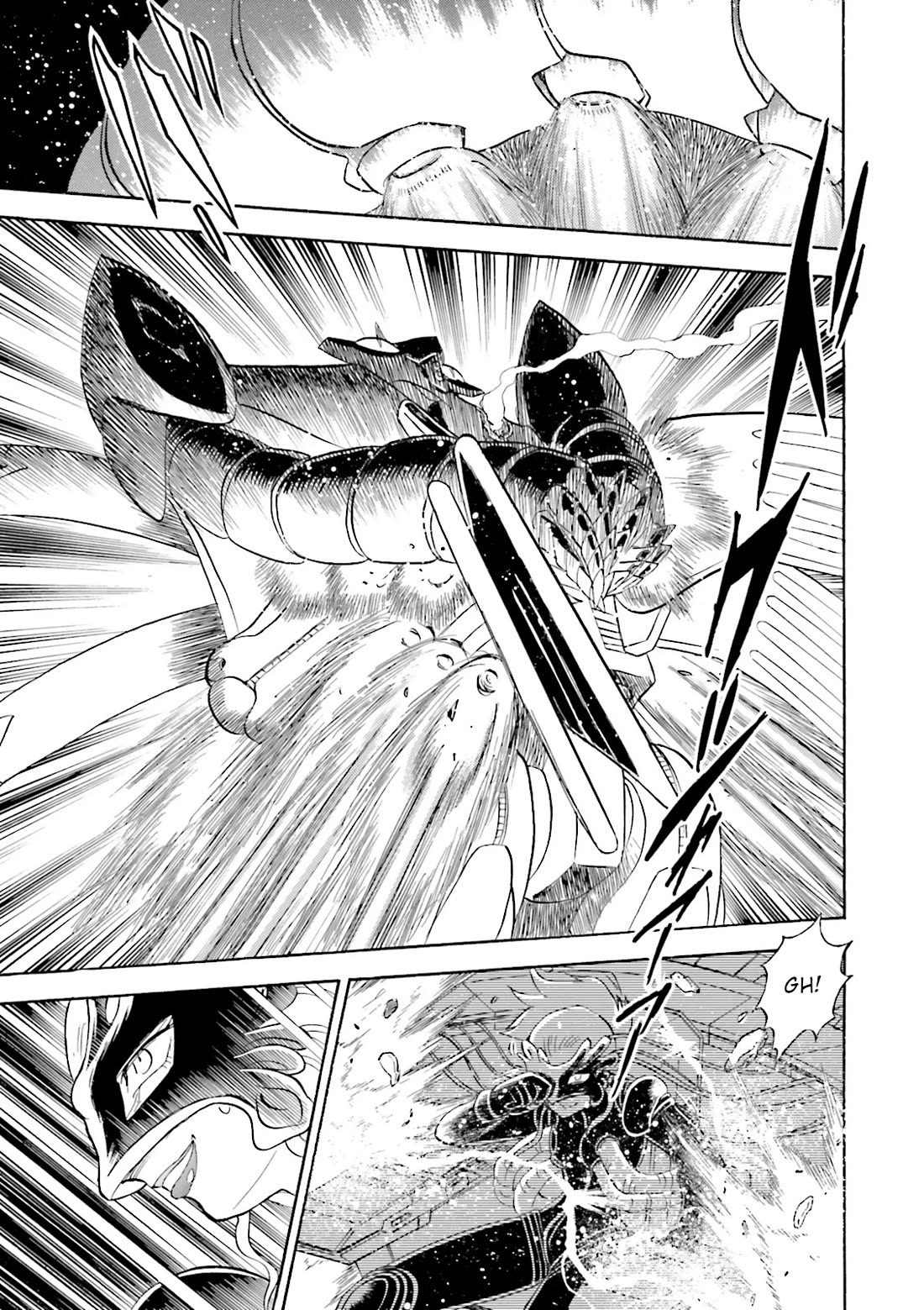 Kidou Senshi Crossbone Gundam Ghost Chapter 51 page 20 - Chapter 51: Where Gold and Silver Intersect