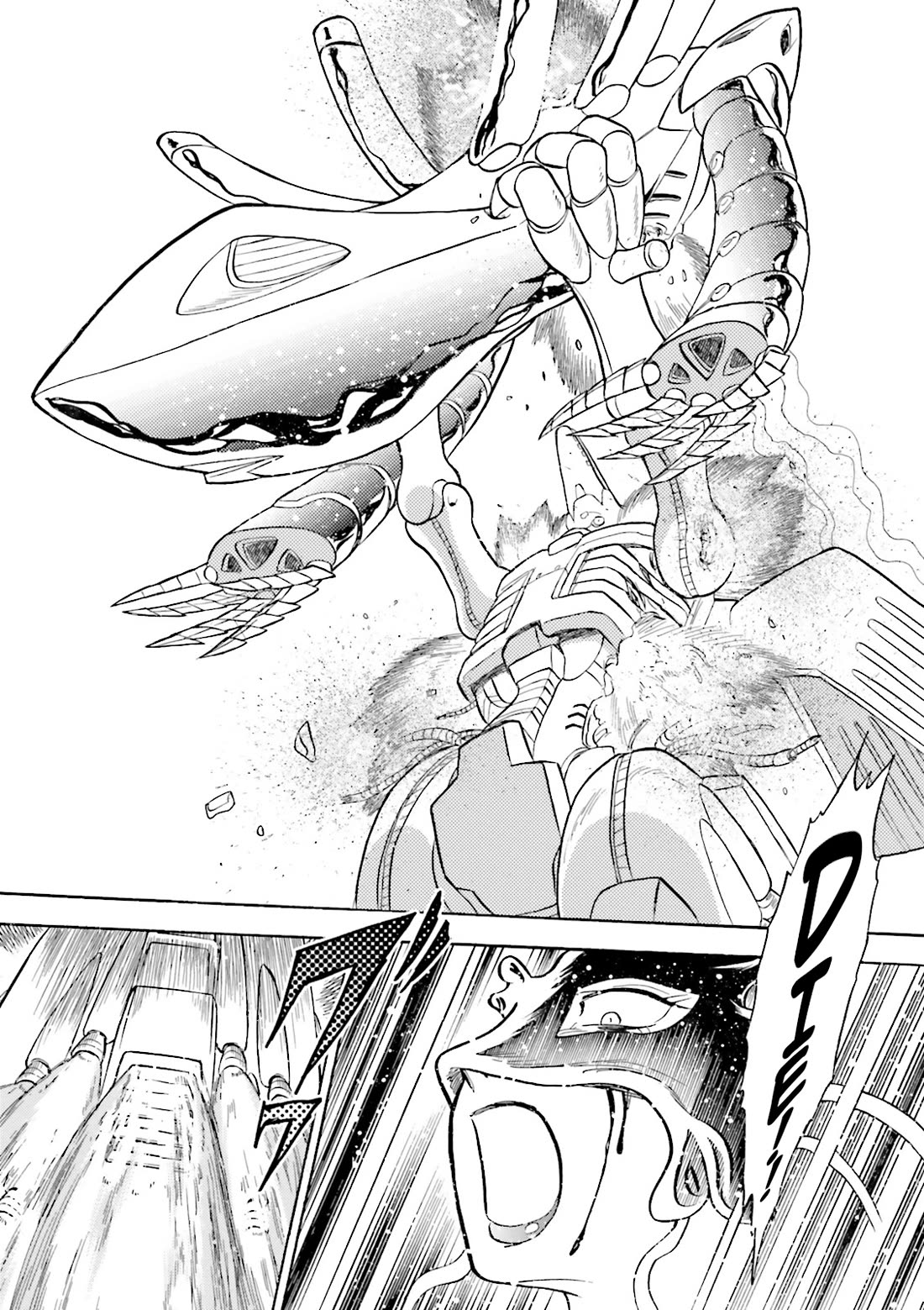 Kidou Senshi Crossbone Gundam Ghost Chapter 51 page 22 - Chapter 51: Where Gold and Silver Intersect