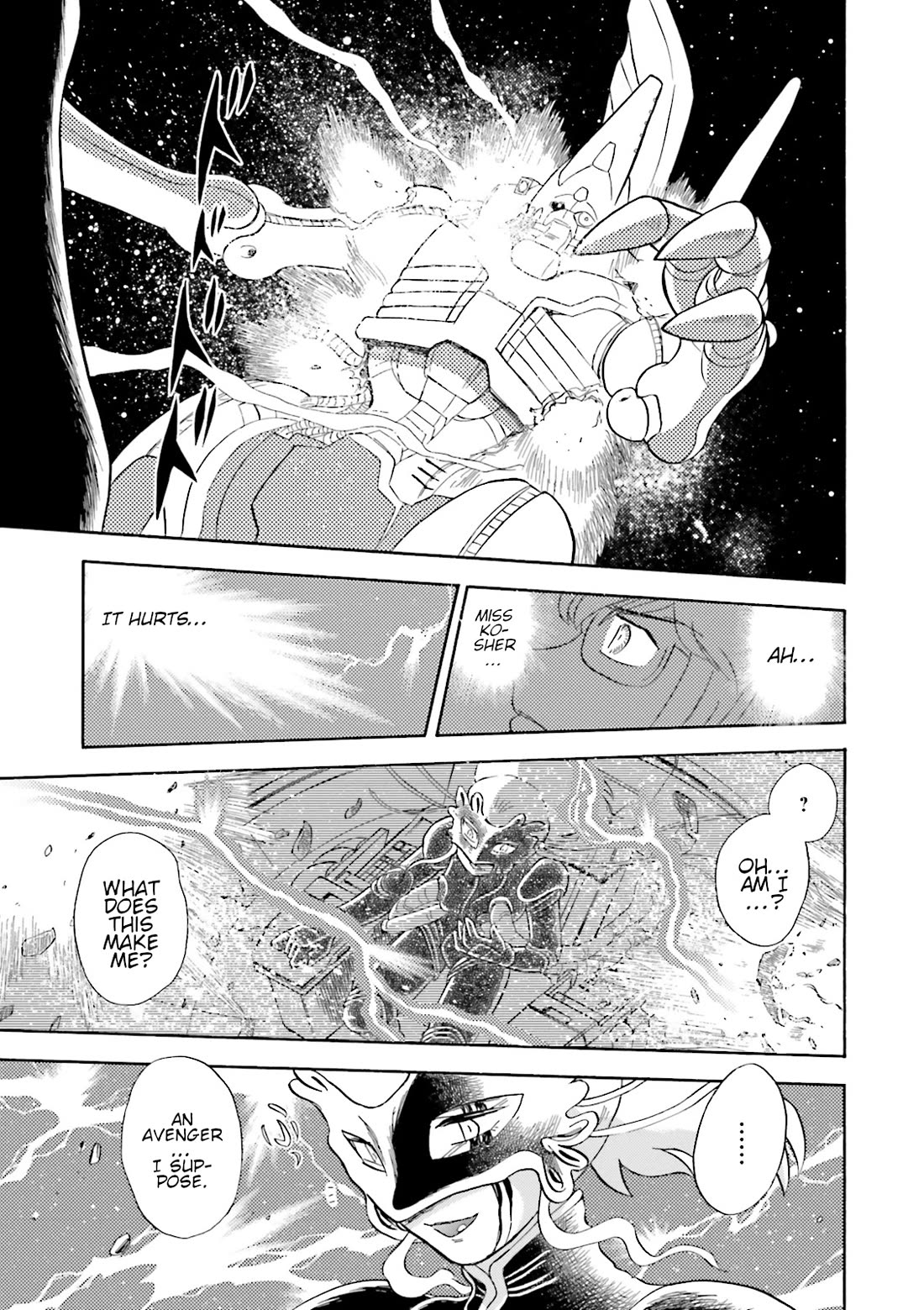 Kidou Senshi Crossbone Gundam Ghost Chapter 51 page 25 - Chapter 51: Where Gold and Silver Intersect