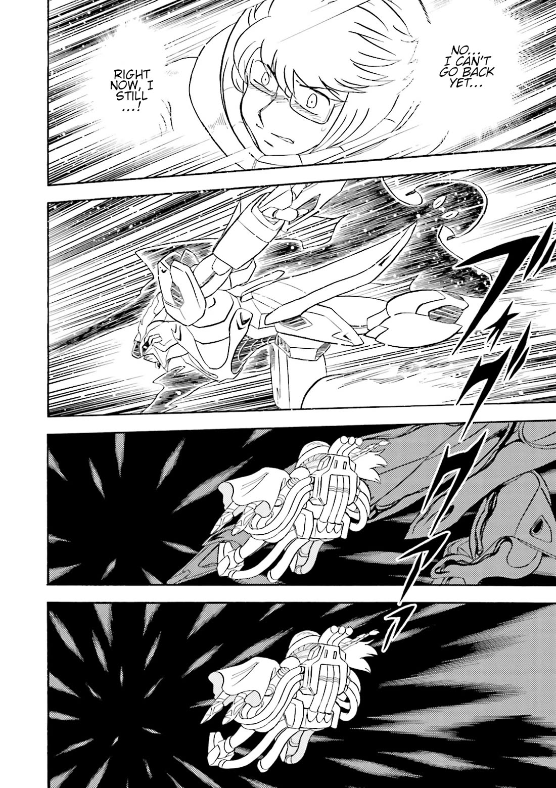 Kidou Senshi Crossbone Gundam Ghost Chapter 51 page 28 - Chapter 51: Where Gold and Silver Intersect