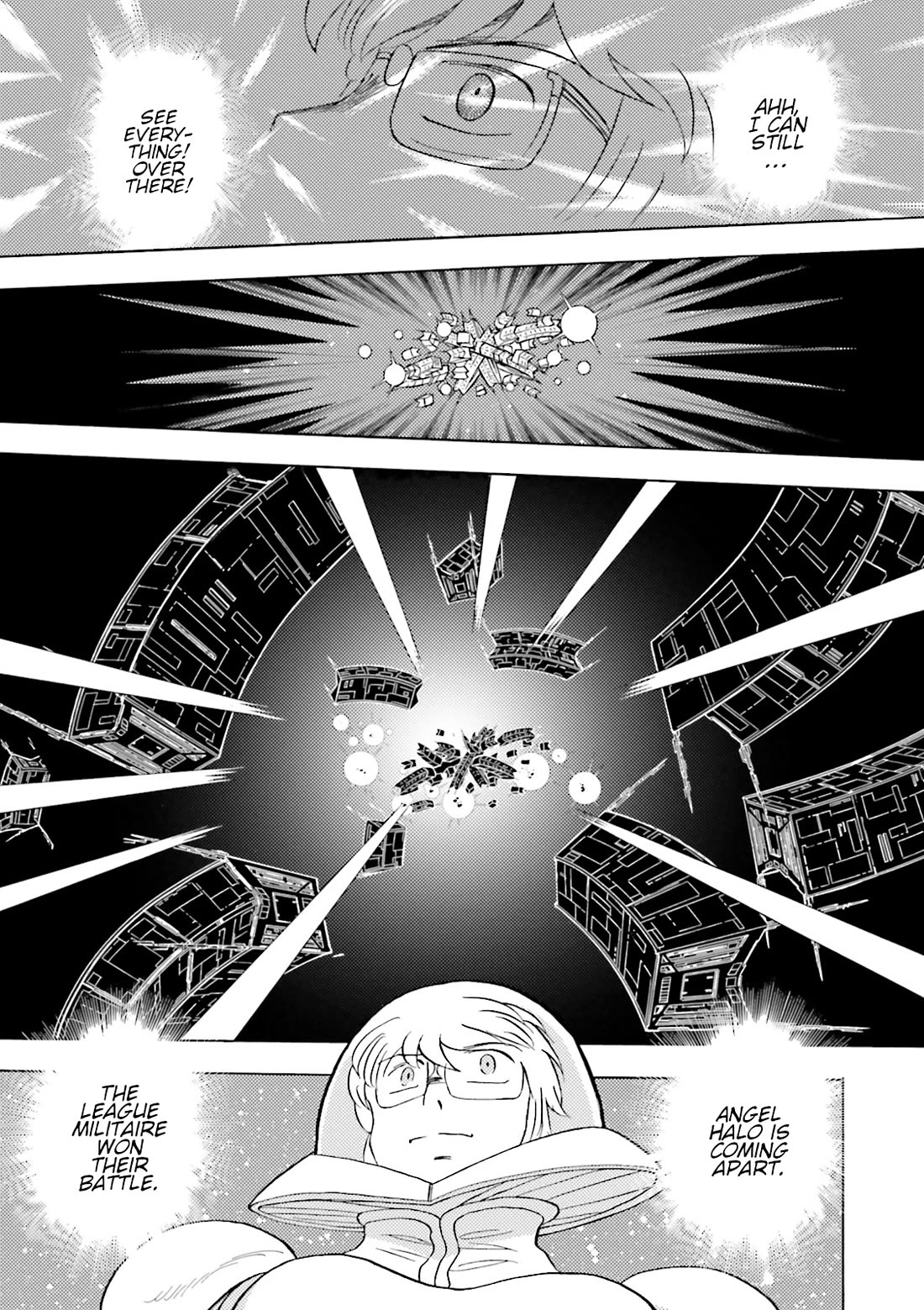 Kidou Senshi Crossbone Gundam Ghost Chapter 51 page 29 - Chapter 51: Where Gold and Silver Intersect