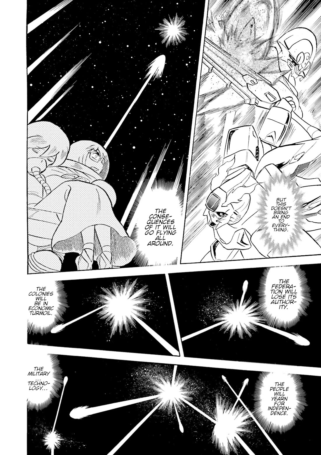 Kidou Senshi Crossbone Gundam Ghost Chapter 51 page 30 - Chapter 51: Where Gold and Silver Intersect