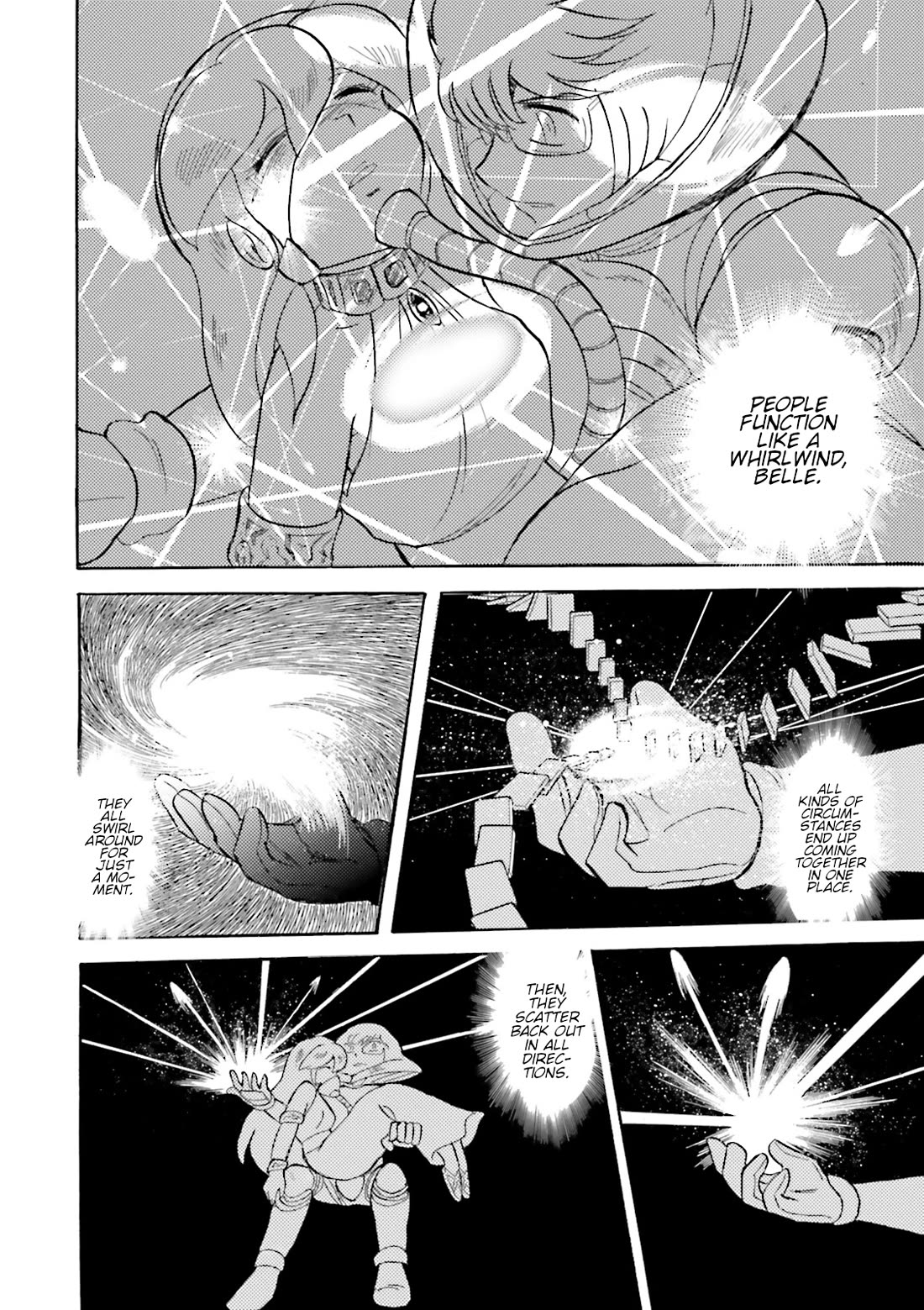 Kidou Senshi Crossbone Gundam Ghost Chapter 51 page 33 - Chapter 51: Where Gold and Silver Intersect