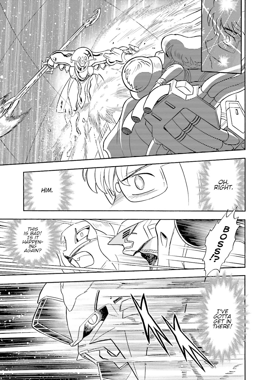 Kidou Senshi Crossbone Gundam Ghost Chapter 51 page 34 - Chapter 51: Where Gold and Silver Intersect