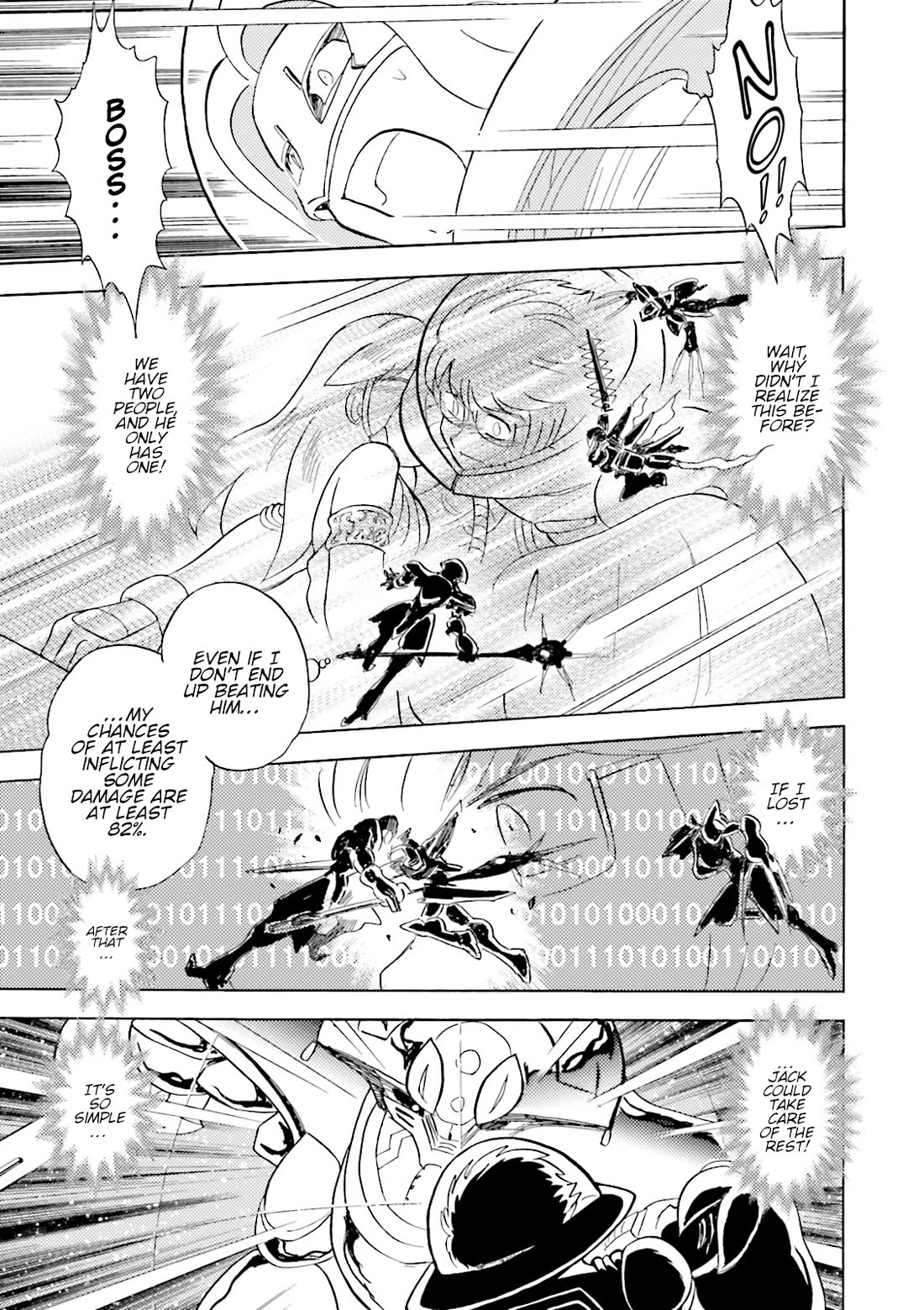 Kidou Senshi Crossbone Gundam Ghost Chapter 51 page 36 - Chapter 51: Where Gold and Silver Intersect