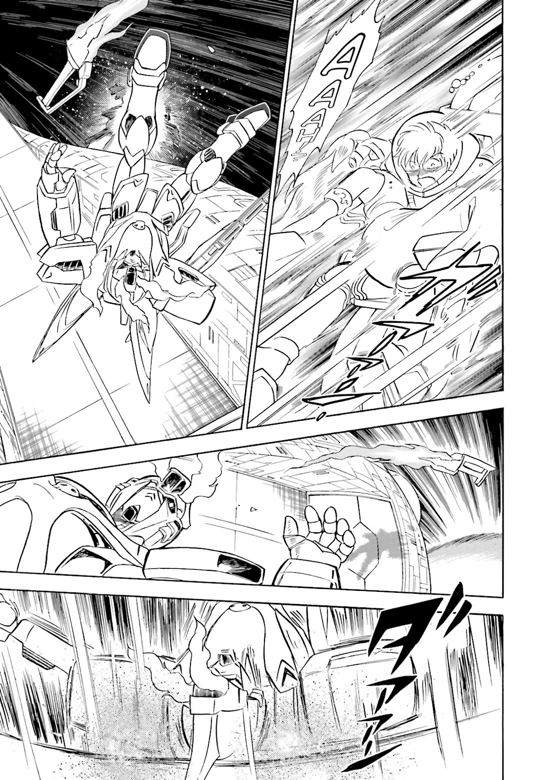 Kidou Senshi Crossbone Gundam Ghost Chapter 51 page 38 - Chapter 51: Where Gold and Silver Intersect