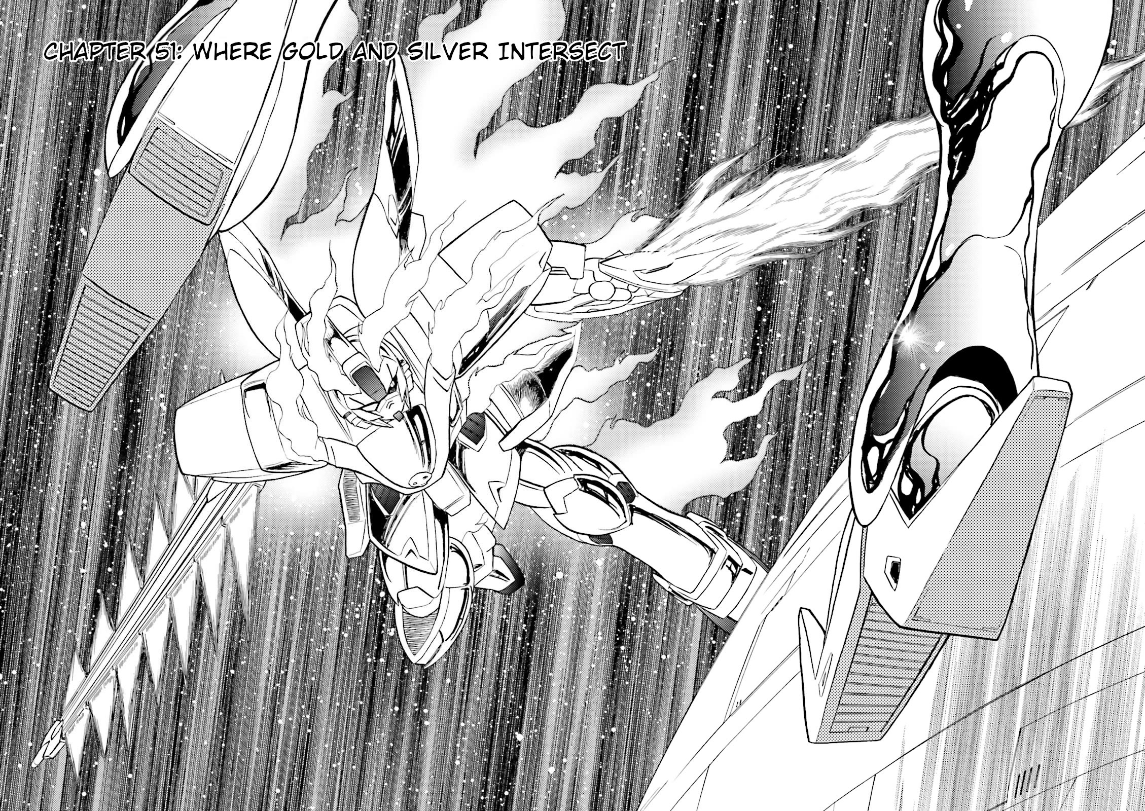 Kidou Senshi Crossbone Gundam Ghost Chapter 51 page 4 - Chapter 51: Where Gold and Silver Intersect