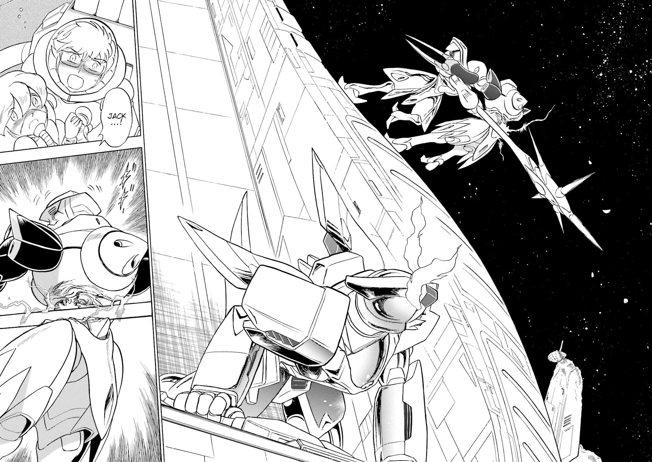 Kidou Senshi Crossbone Gundam Ghost Chapter 51 page 41 - Chapter 51: Where Gold and Silver Intersect