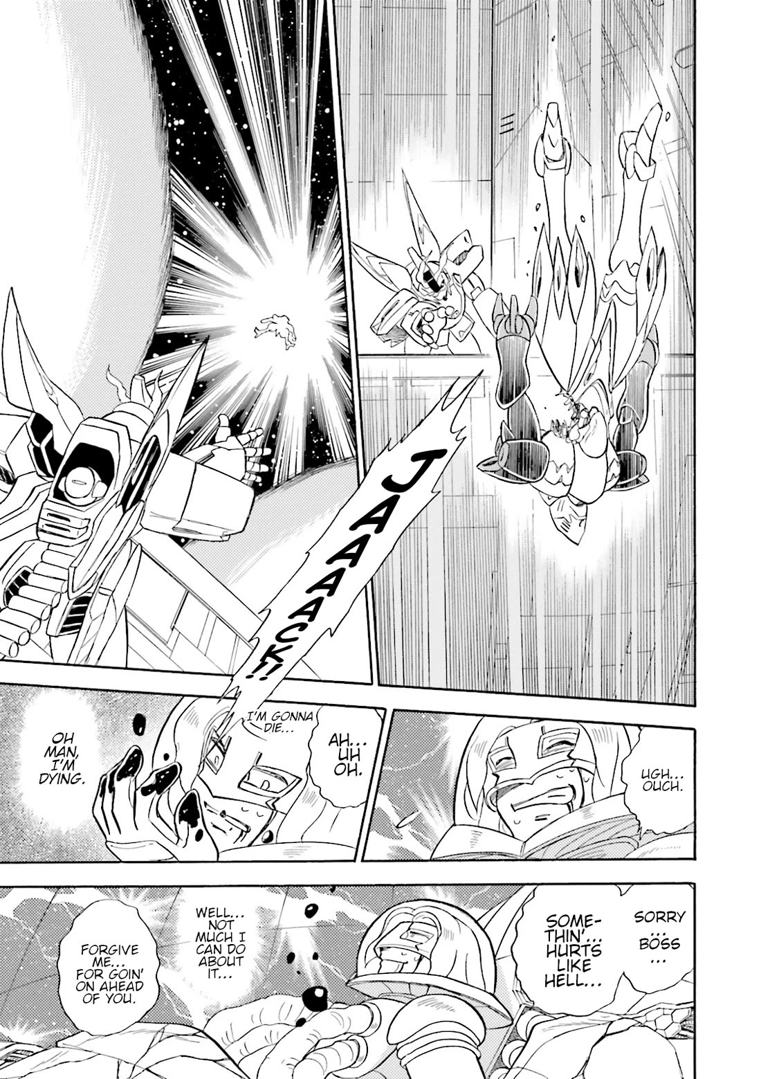 Kidou Senshi Crossbone Gundam Ghost Chapter 51 page 43 - Chapter 51: Where Gold and Silver Intersect