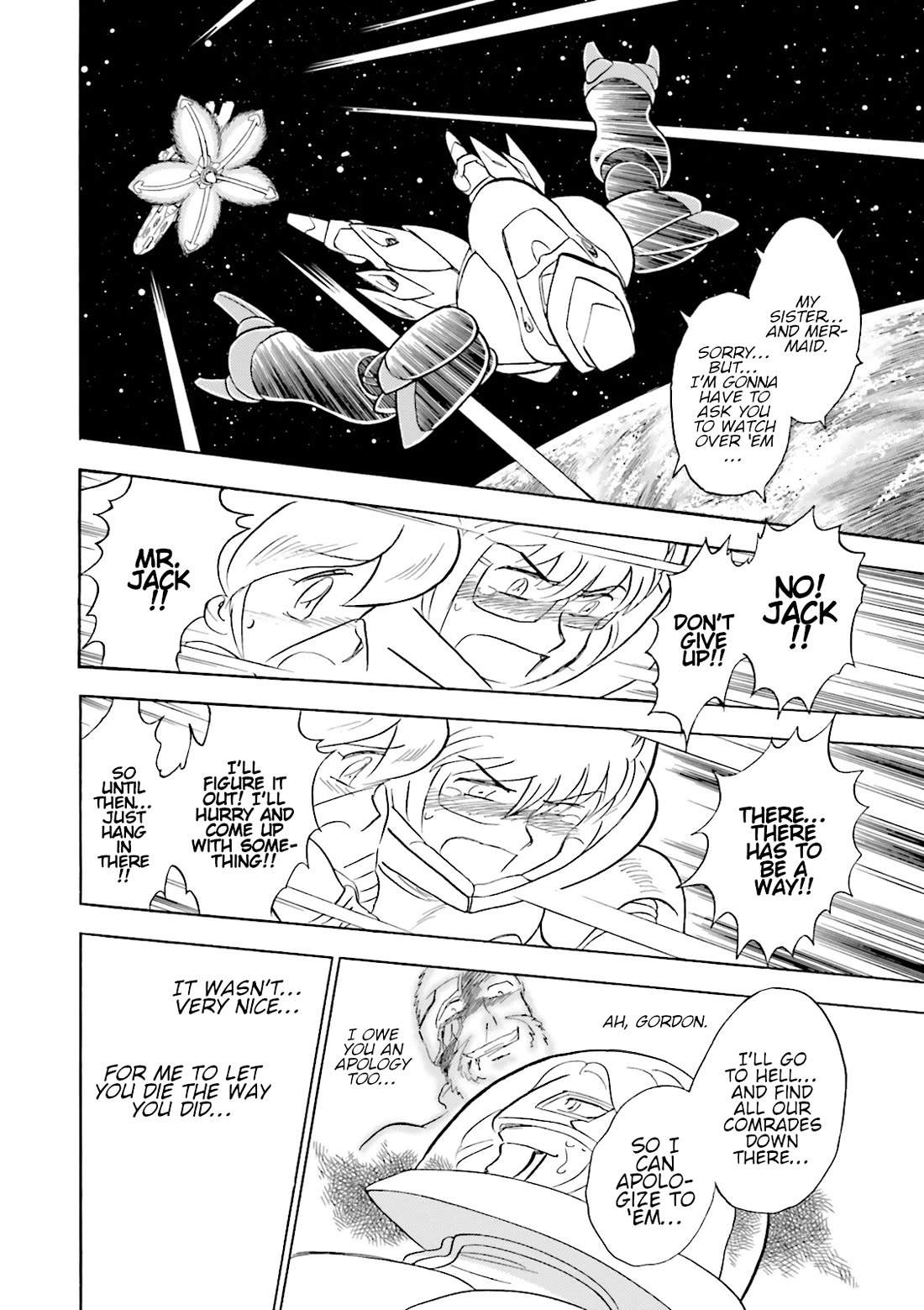 Kidou Senshi Crossbone Gundam Ghost Chapter 51 page 44 - Chapter 51: Where Gold and Silver Intersect