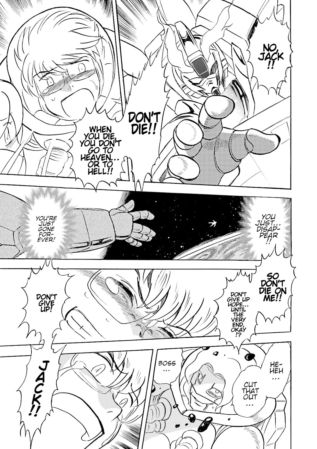Kidou Senshi Crossbone Gundam Ghost Chapter 51 page 45 - Chapter 51: Where Gold and Silver Intersect