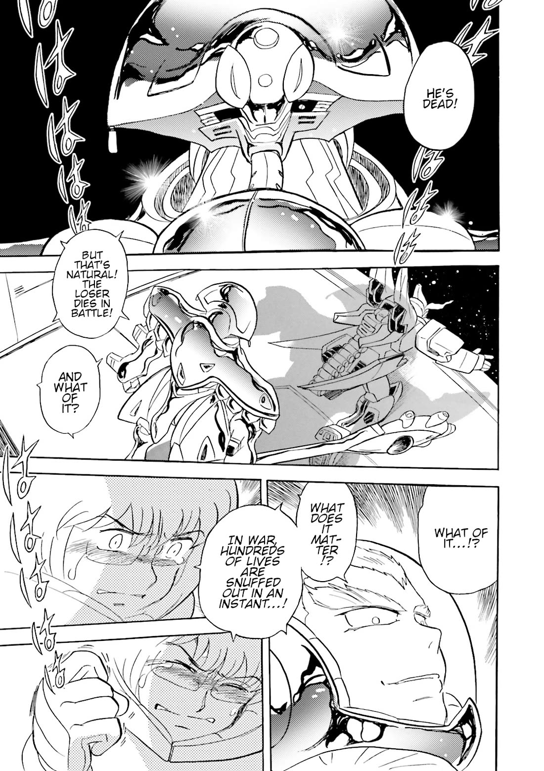 Kidou Senshi Crossbone Gundam Ghost Chapter 51 page 47 - Chapter 51: Where Gold and Silver Intersect