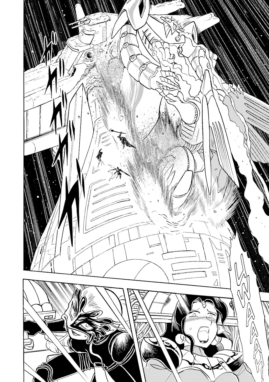 Kidou Senshi Crossbone Gundam Ghost Chapter 51 page 5 - Chapter 51: Where Gold and Silver Intersect