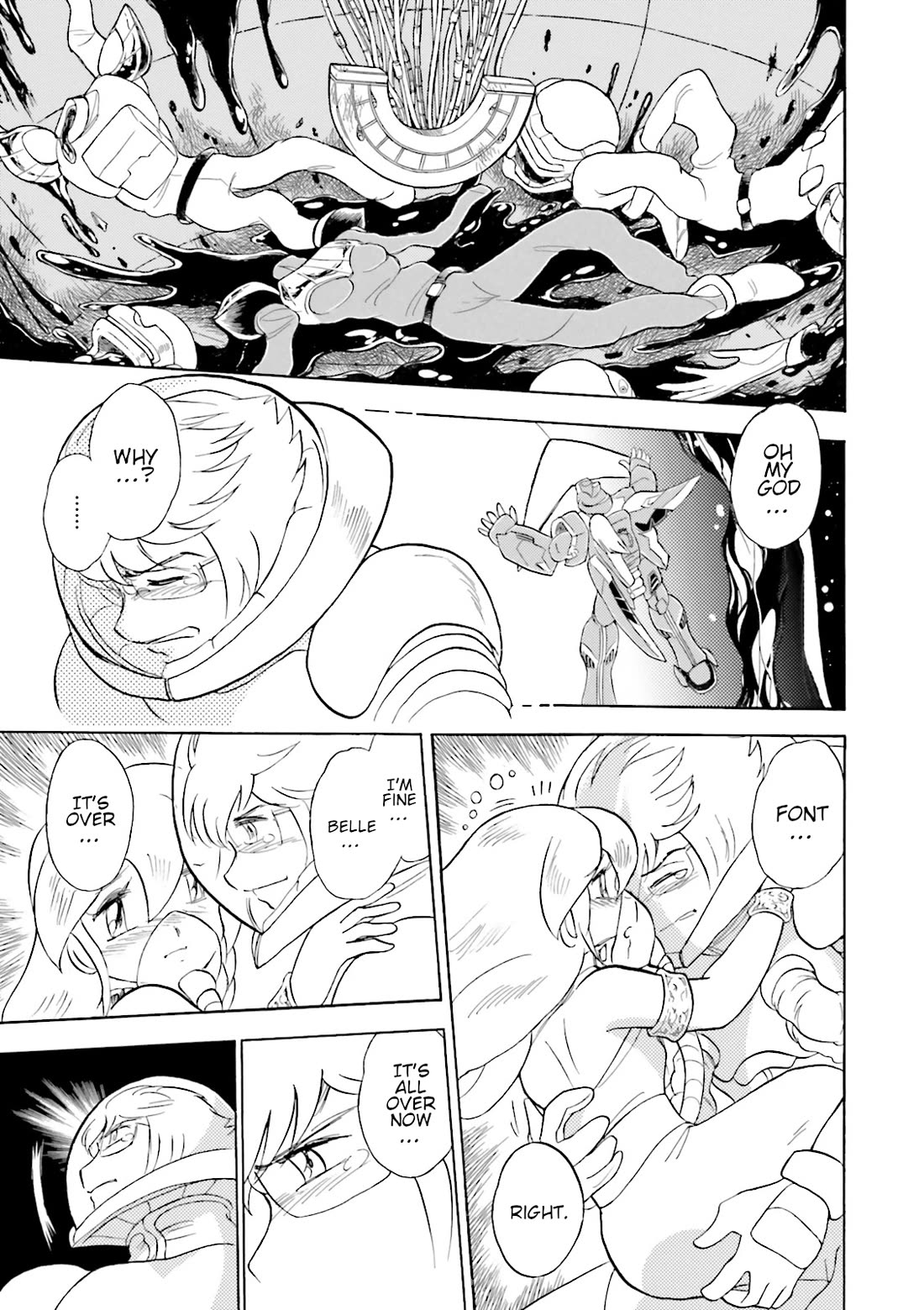 Kidou Senshi Crossbone Gundam Ghost Chapter 52 page 36 - Chapter 52: No Way Home