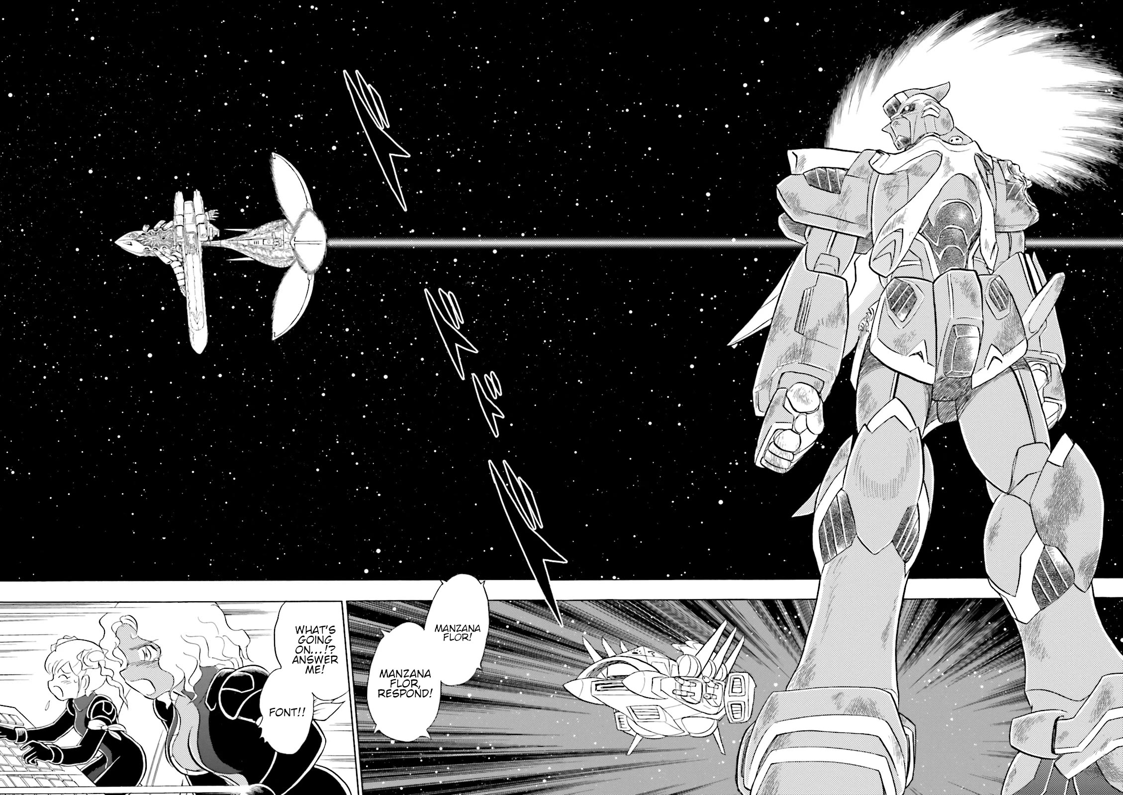Kidou Senshi Crossbone Gundam Ghost Chapter 52 page 37 - Chapter 52: No Way Home