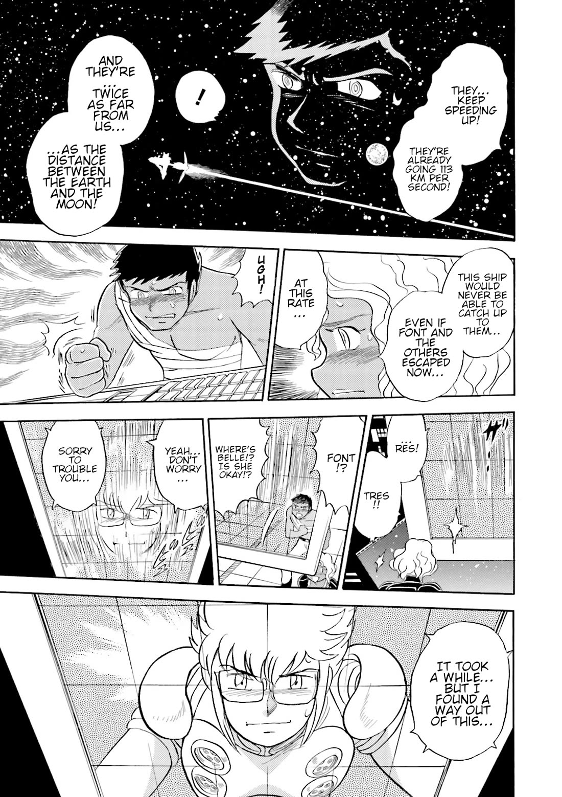 Kidou Senshi Crossbone Gundam Ghost Chapter 52 page 39 - Chapter 52: No Way Home