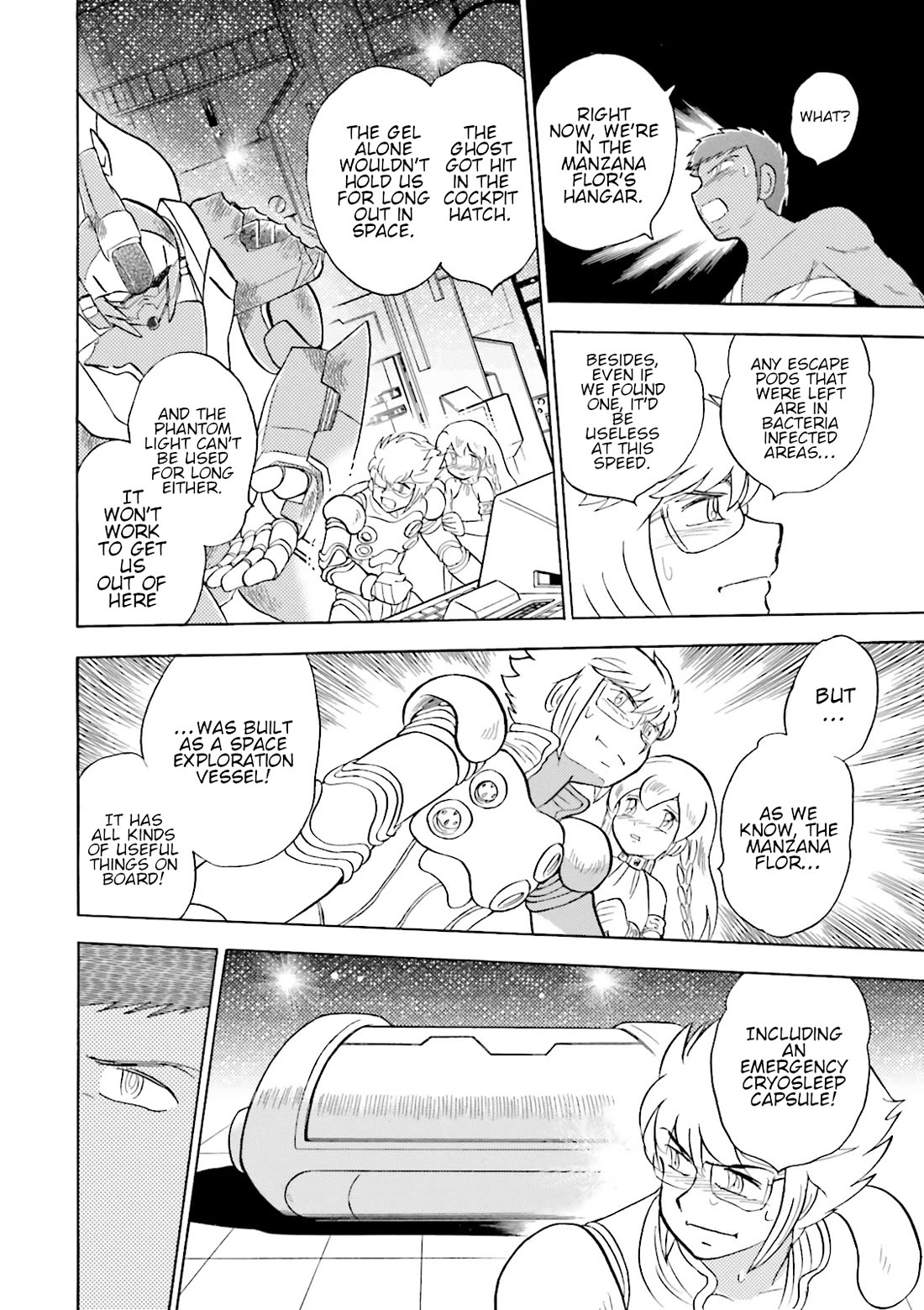 Kidou Senshi Crossbone Gundam Ghost Chapter 52 page 40 - Chapter 52: No Way Home