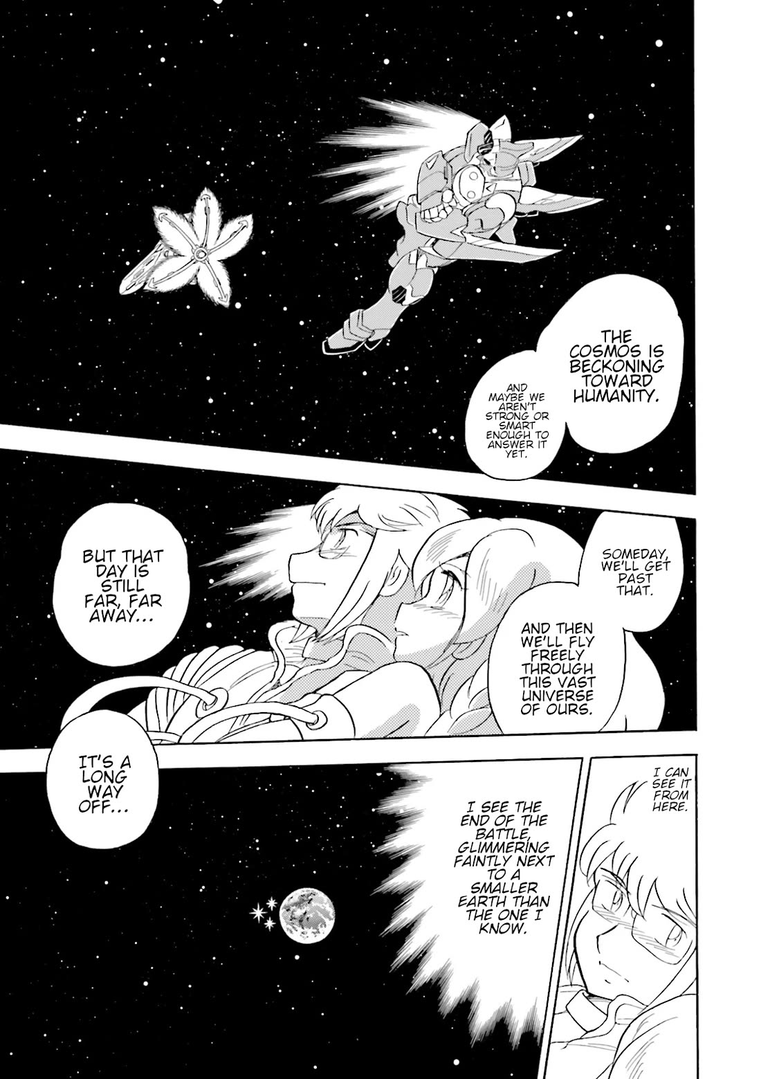 Kidou Senshi Crossbone Gundam Ghost Chapter 52 page 47 - Chapter 52: No Way Home