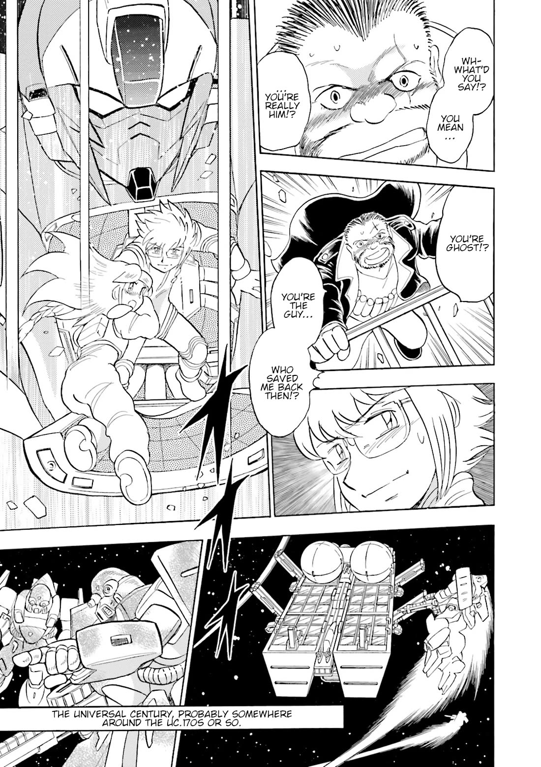 Kidou Senshi Crossbone Gundam Ghost Chapter 53 page 38 - Chapter 53: Its Name Is Ghost [END]