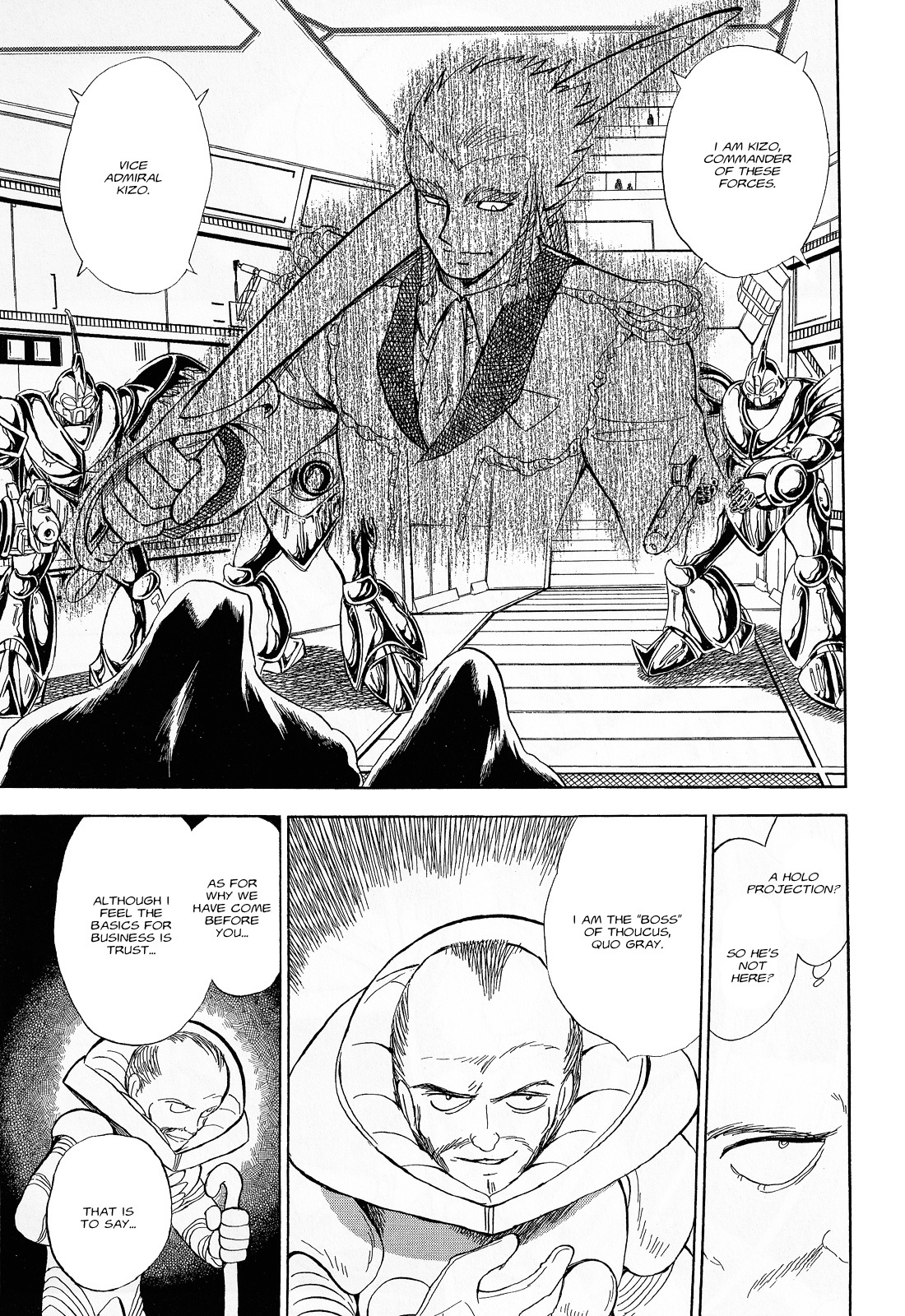 Kidou Senshi Crossbone Gundam Ghost Chapter 7 page 11 - Chapter 7: Gathering on the Moon