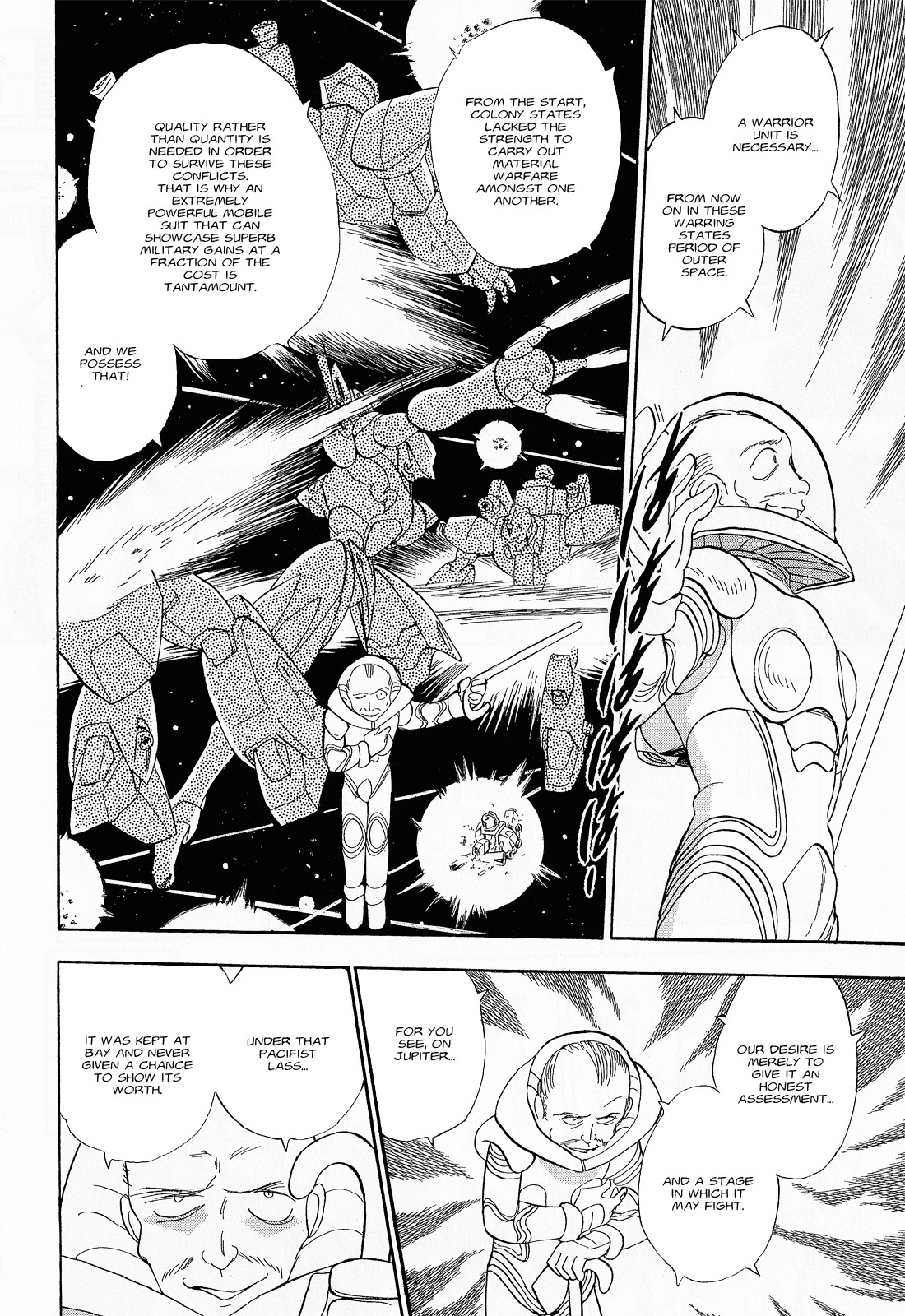 Kidou Senshi Crossbone Gundam Ghost Chapter 7 page 14 - Chapter 7: Gathering on the Moon