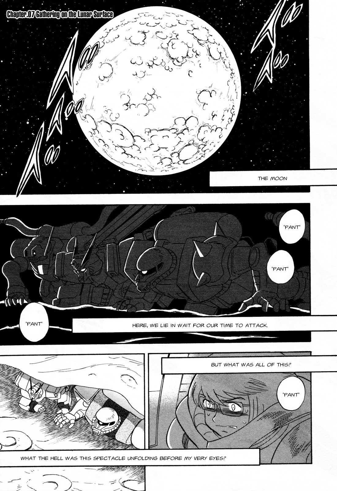 Kidou Senshi Crossbone Gundam Ghost Chapter 7 page 2 - Chapter 7: Gathering on the Moon