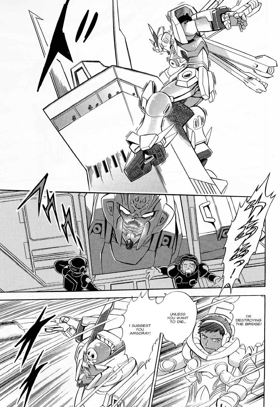 Kidou Senshi Crossbone Gundam Ghost Chapter 7 page 20 - Chapter 7: Gathering on the Moon